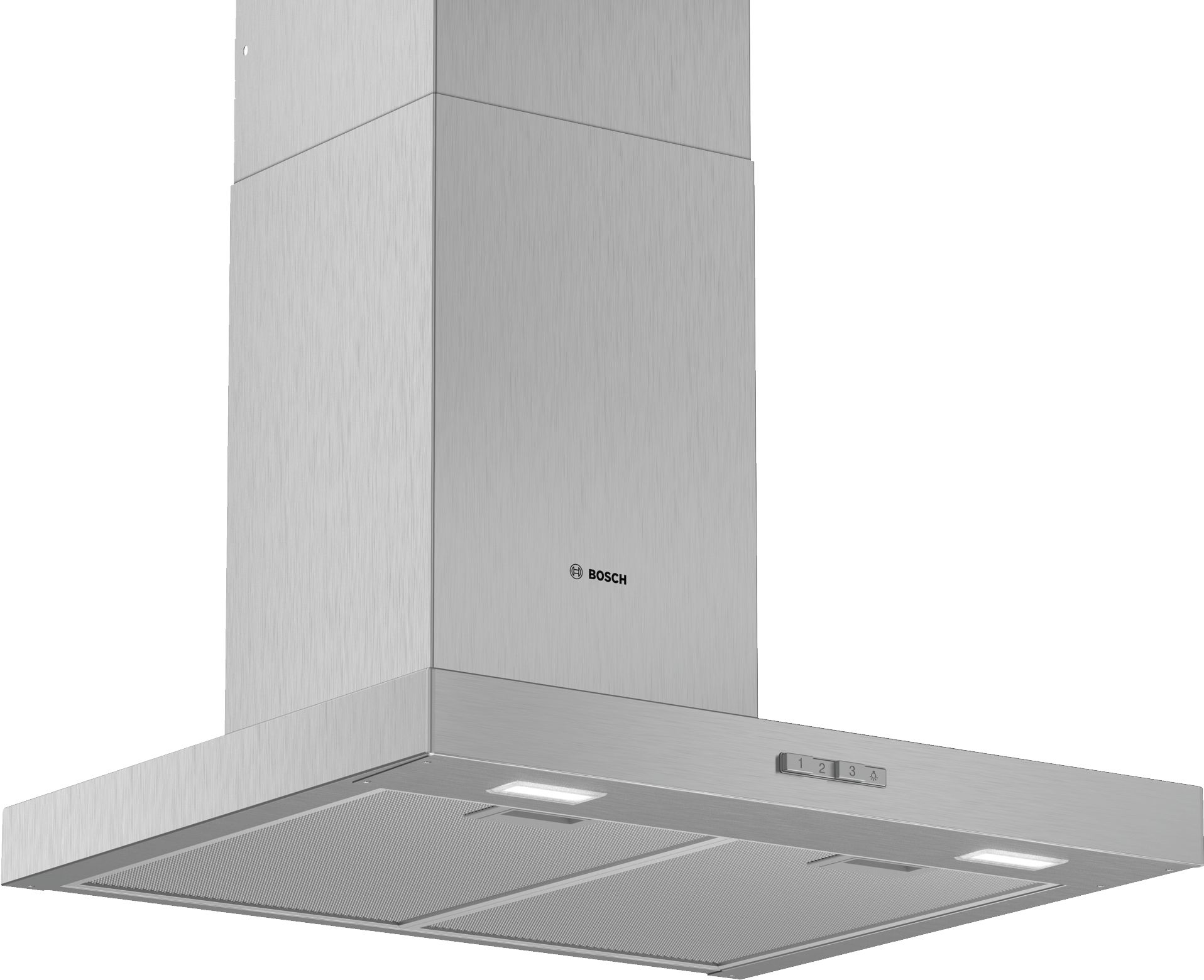 Bosch Serie 2 Campana decorativa de pared 60 cm Acero inoxidable DWB66BC50