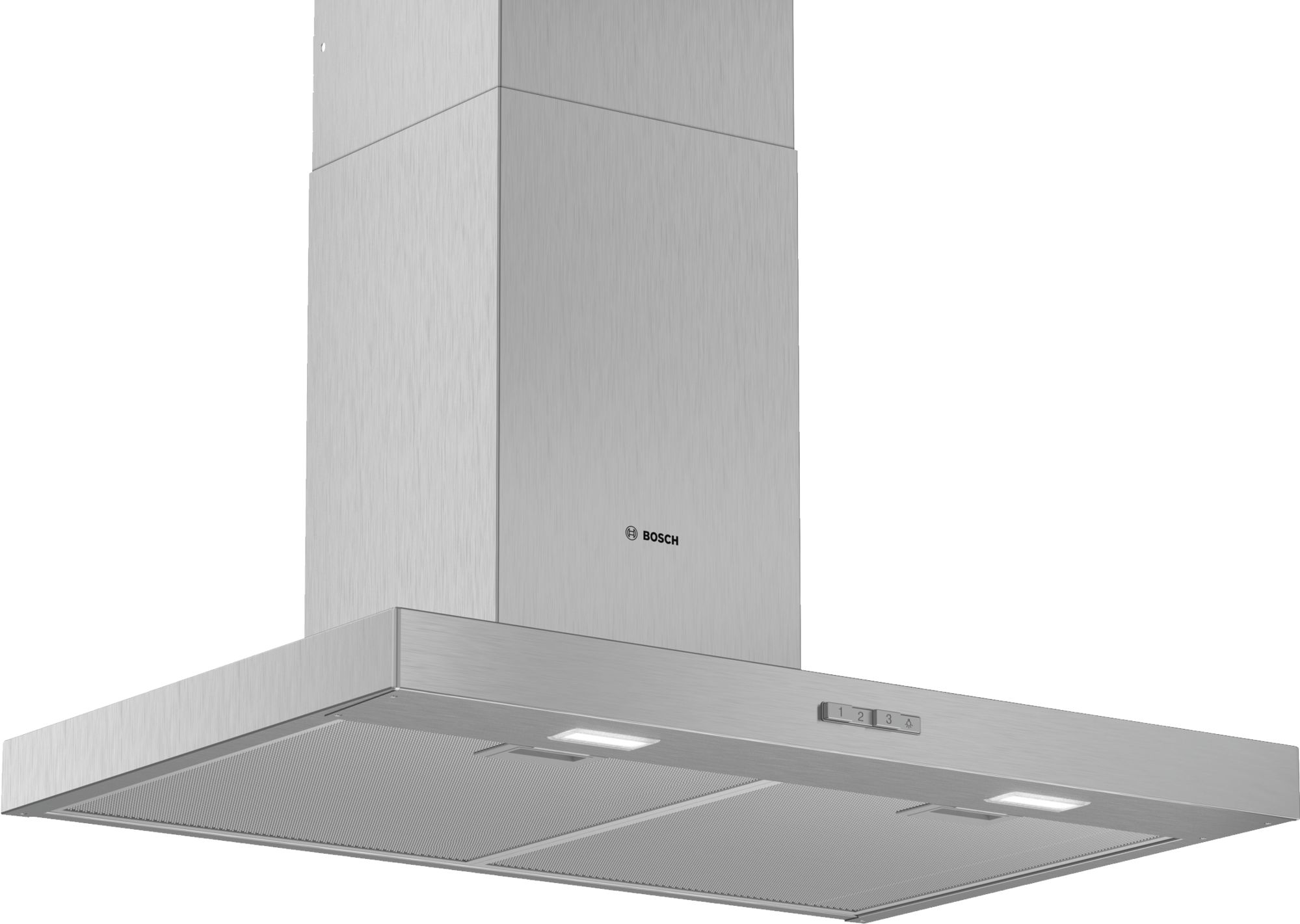 Bosch Serie 2 Campana decorativa de pared 75 cm Acero inoxidable DWB76BC50