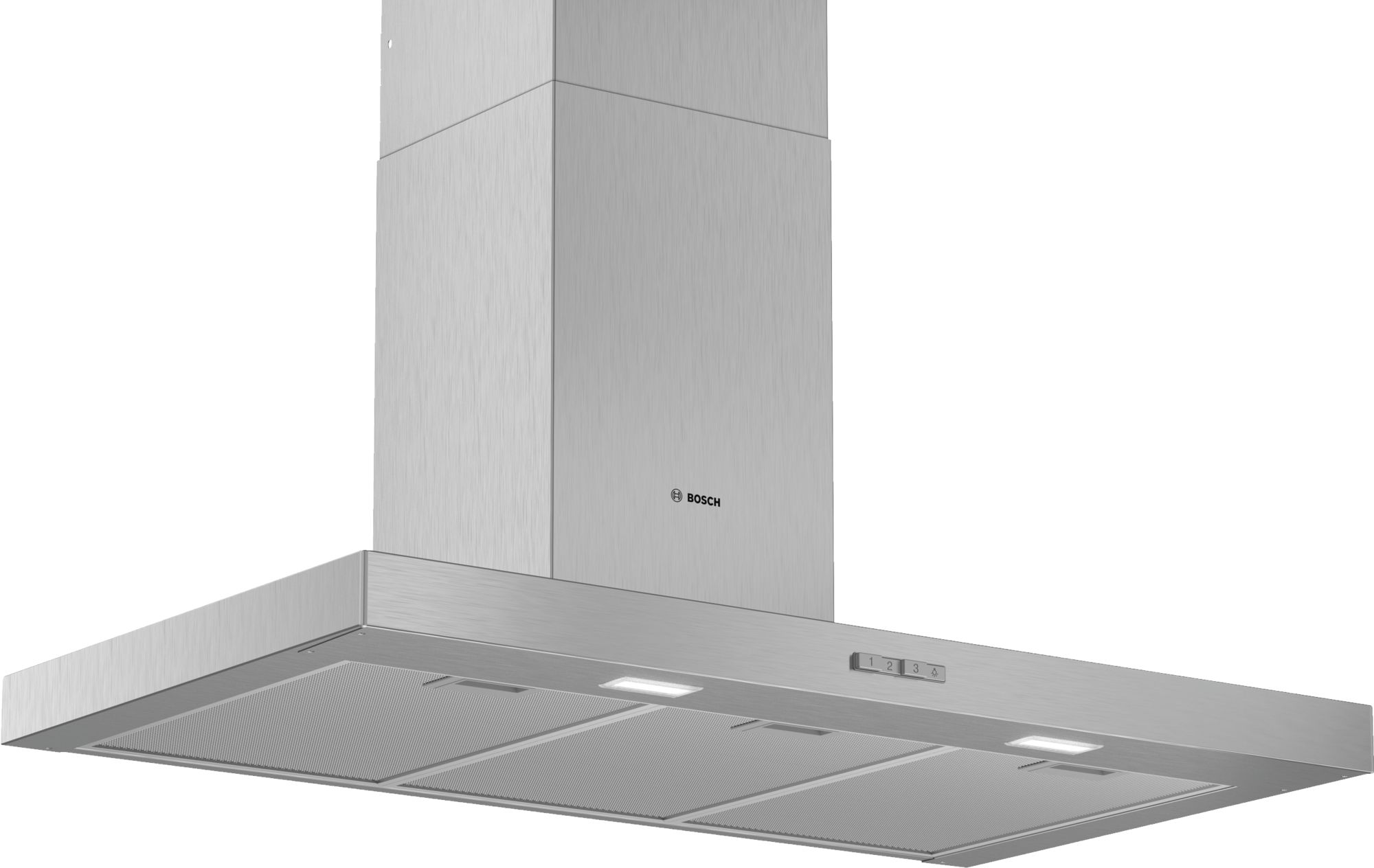 Bosch Serie 2 Campana decorativa de pared 90 cm Acero inoxidable DWB96BC50