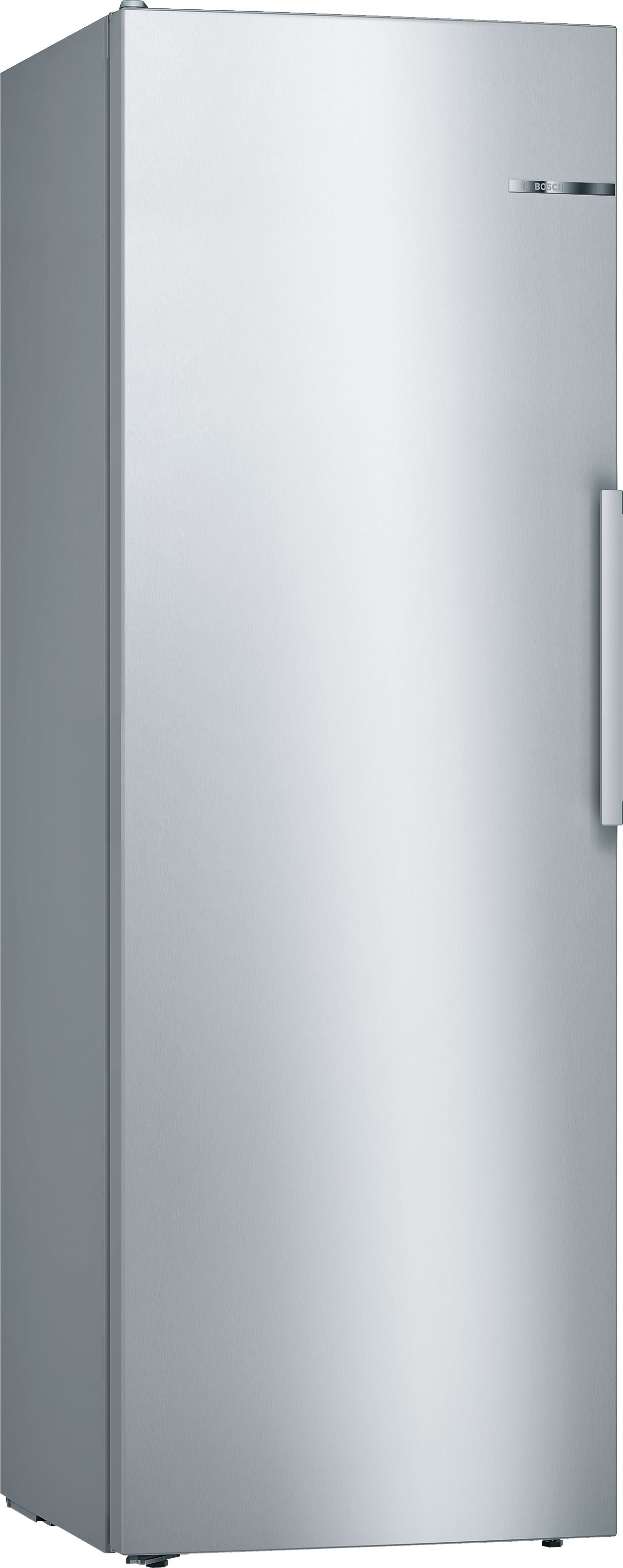 Bosch Serie 4 Frigorífico de libre instalación 176 x 60 cm Acero mate antihuellas KSV33VLEP