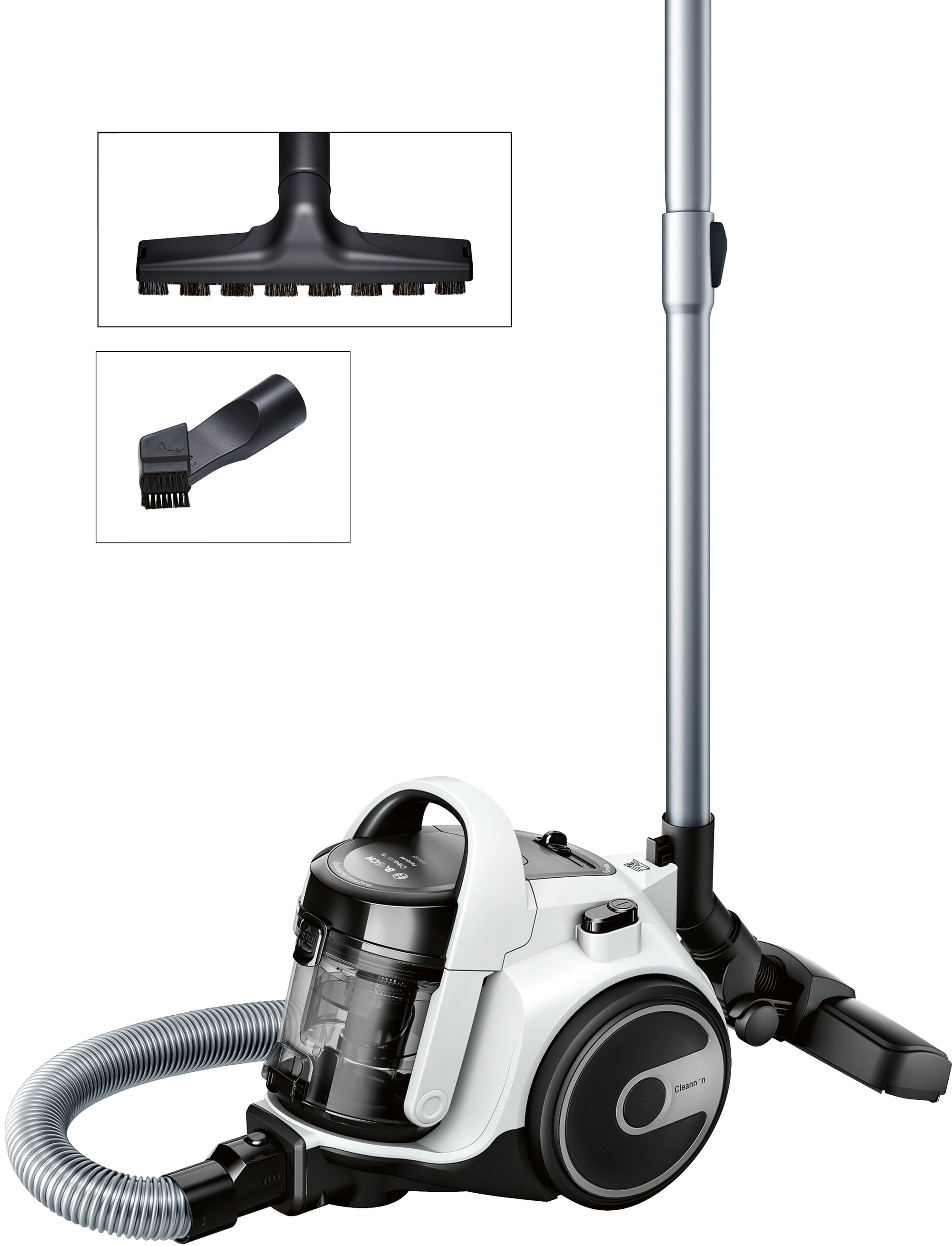Bosch Serie 2 Aspirador sin bolsa Blanco BGS05A222