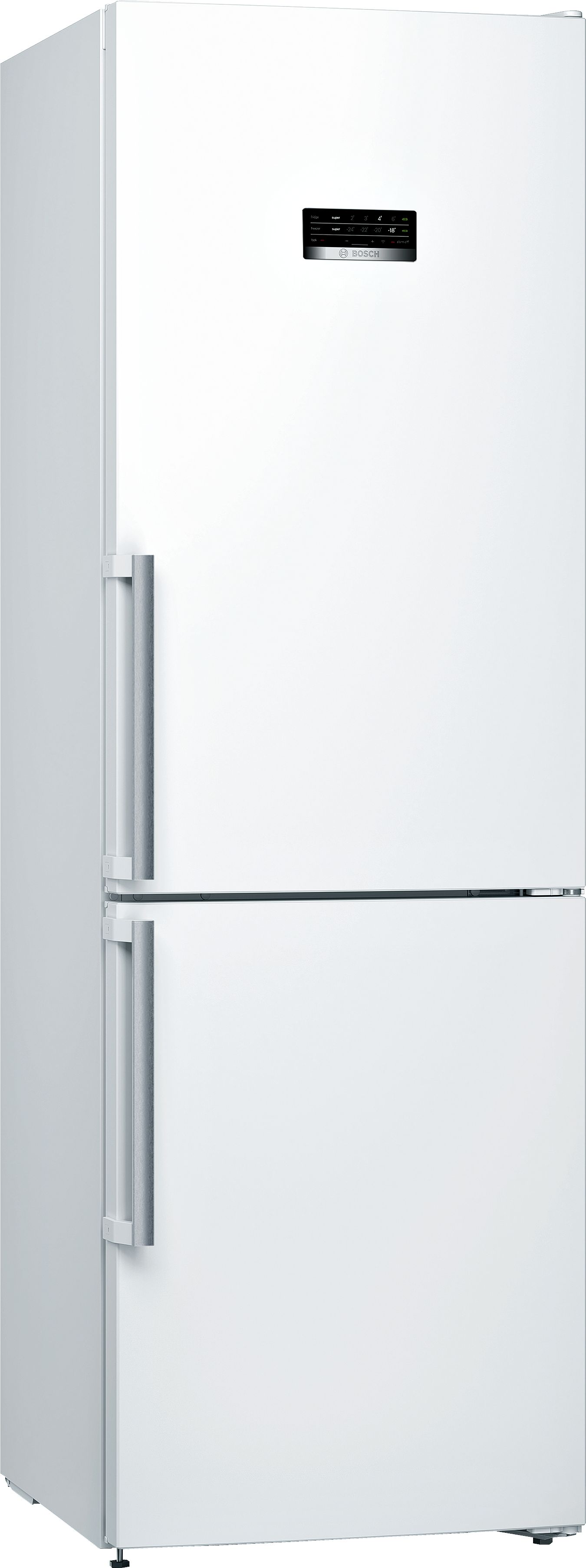 Bosch Serie 4 Frigorífico combinado de libre instalación 186 x 60 cm Blanco KGN36XWDP