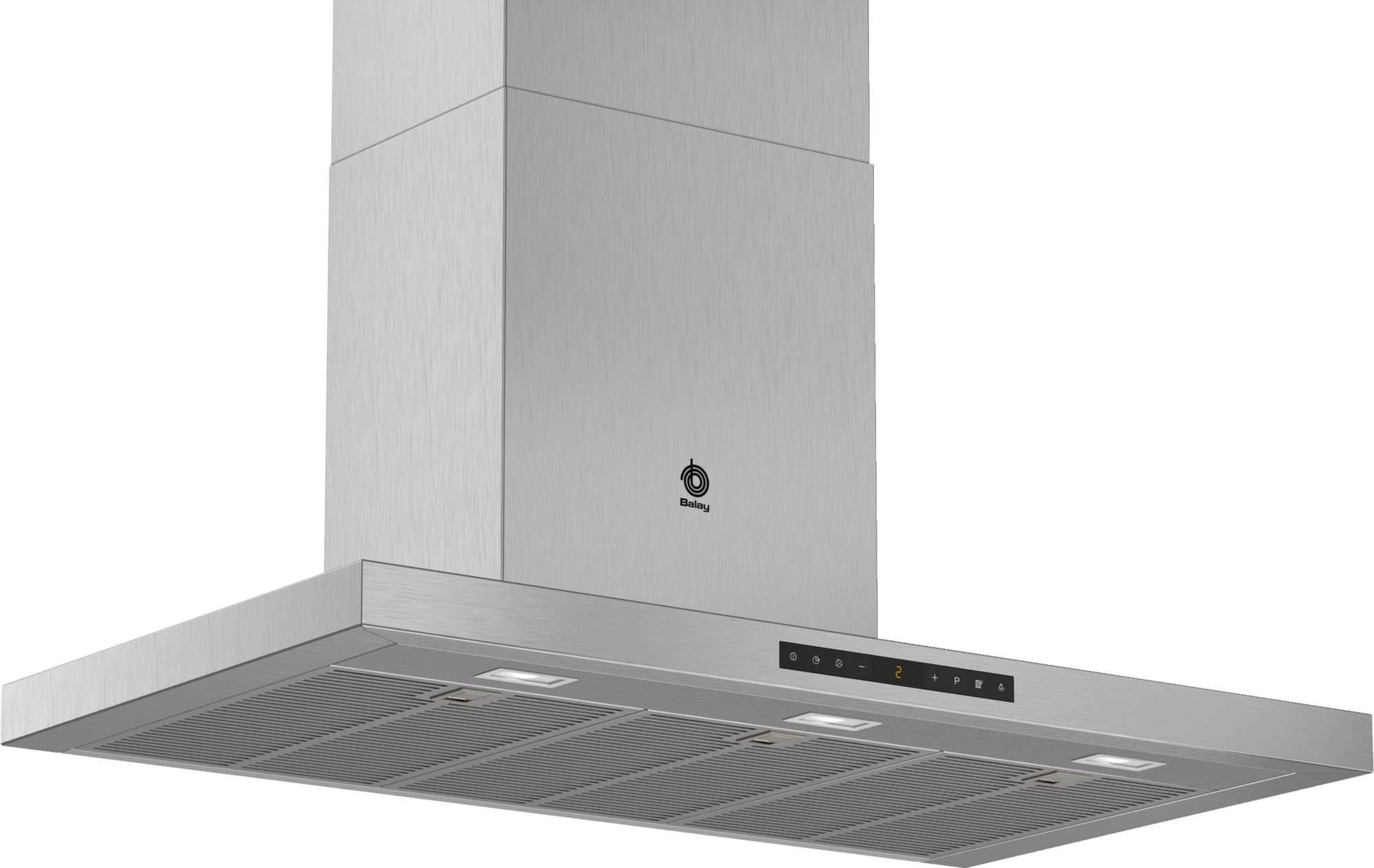 BalayCampana decorativa de pared box 90 cm Acero inoxidable 3BC998HX