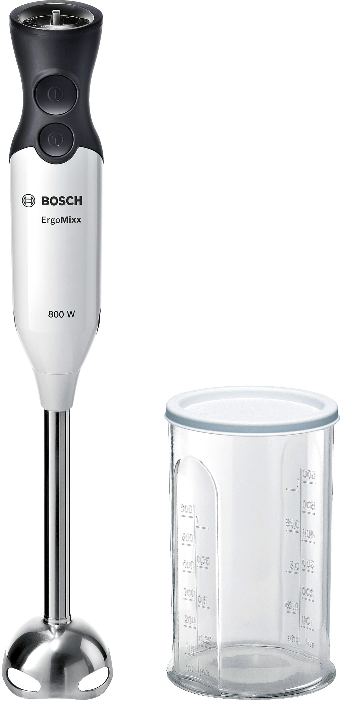 Bosch Batidora de mano ErgoMixx 800 W Blanco, antracita MS61A4110