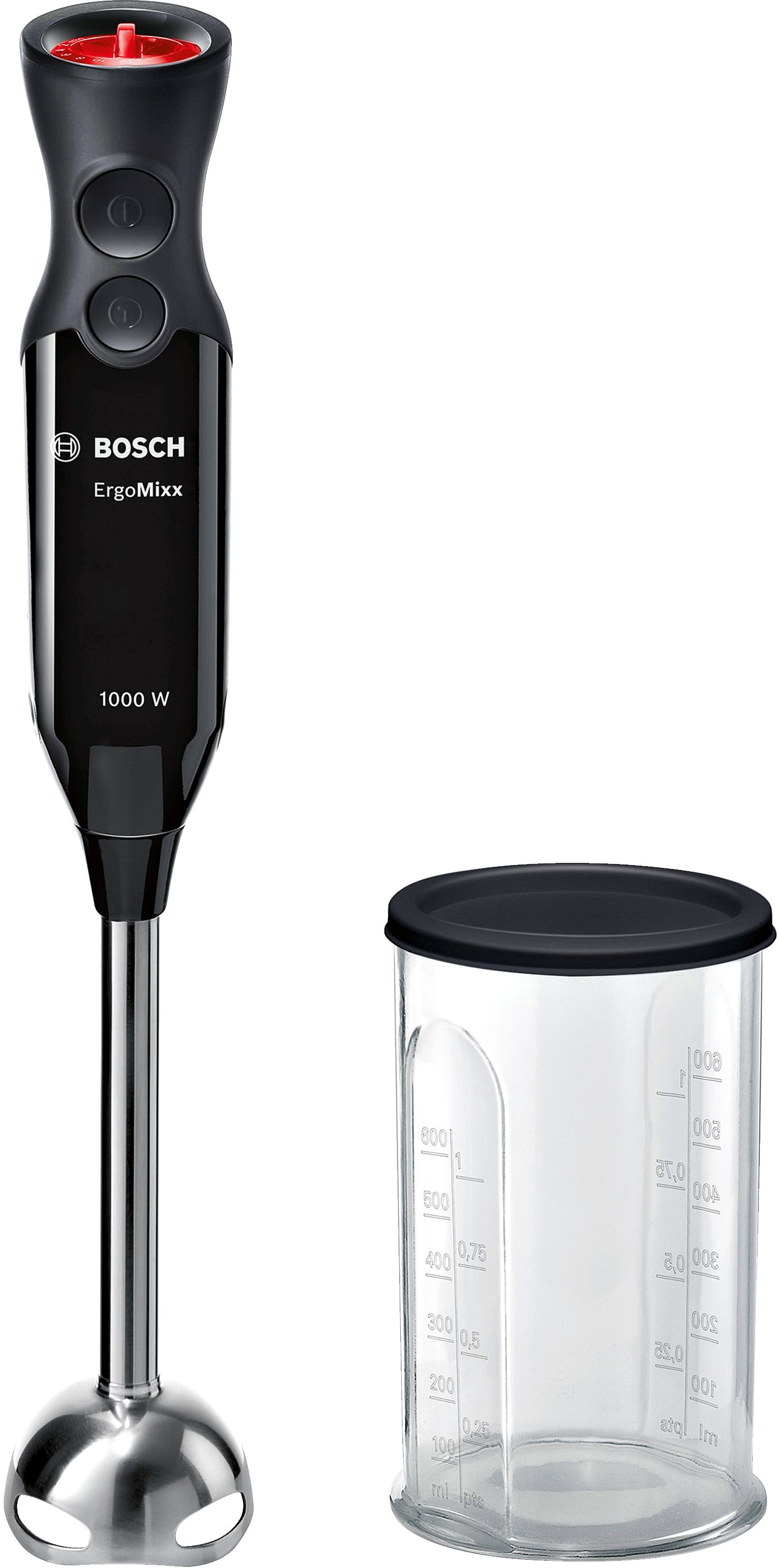 Bosch Batidora de mano ErgoMixx 1000 W Negro, antracita MS6CB6110