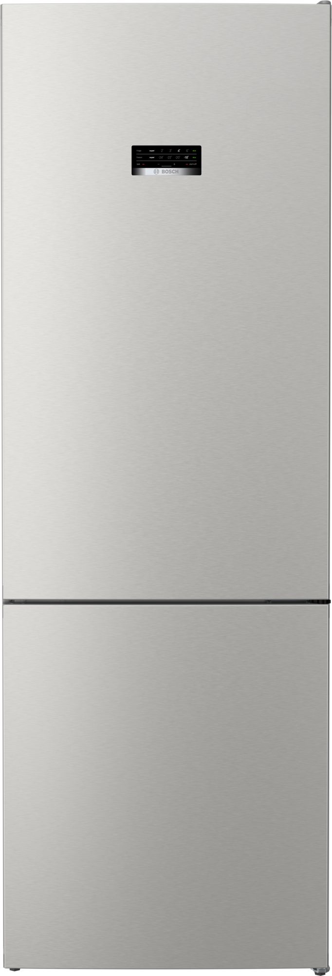 Bosch Kombinerad kyl/frys 203 x 70 cm Inox-Look KGN49XLEA Serie 4