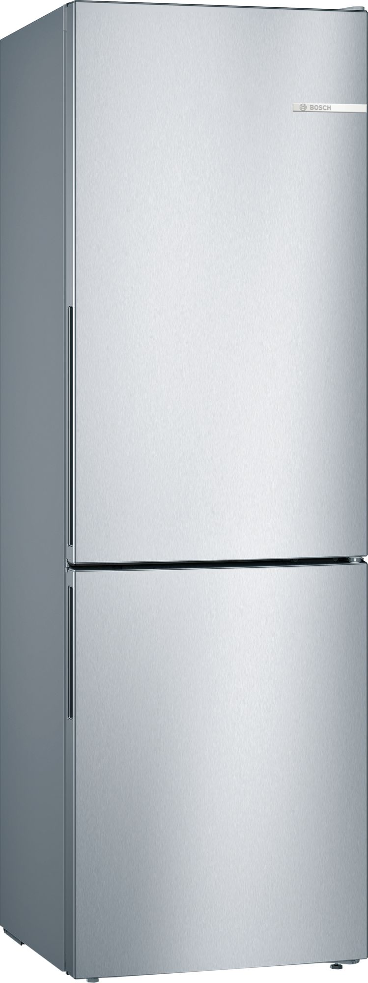 Bosch Kombinerad kyl/frys 186 x 60 cm Inox-Look KGV36VLEAS Serie 4