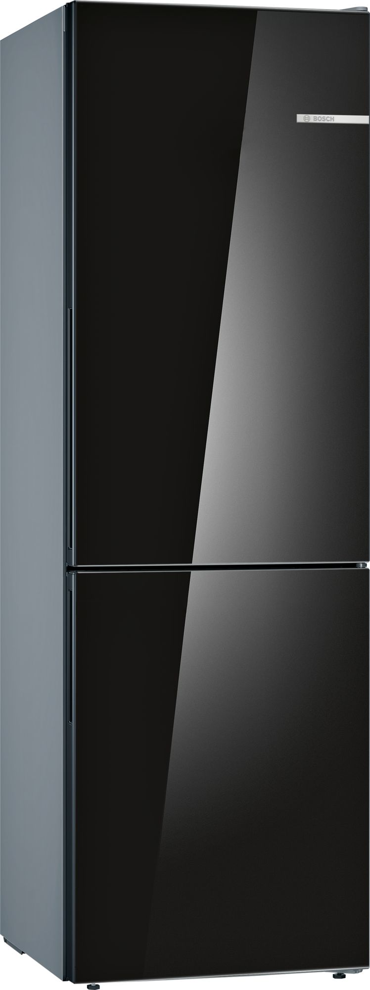 Bosch Kombinerad kyl/frys 186 x 60 cm Svart KGV36VBEAS Serie 4