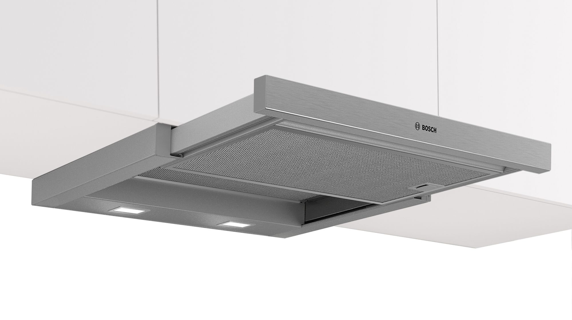 Bosch Utdragbar köksfläkt 60 cm Silver metallic DFS067A51 Serie 4