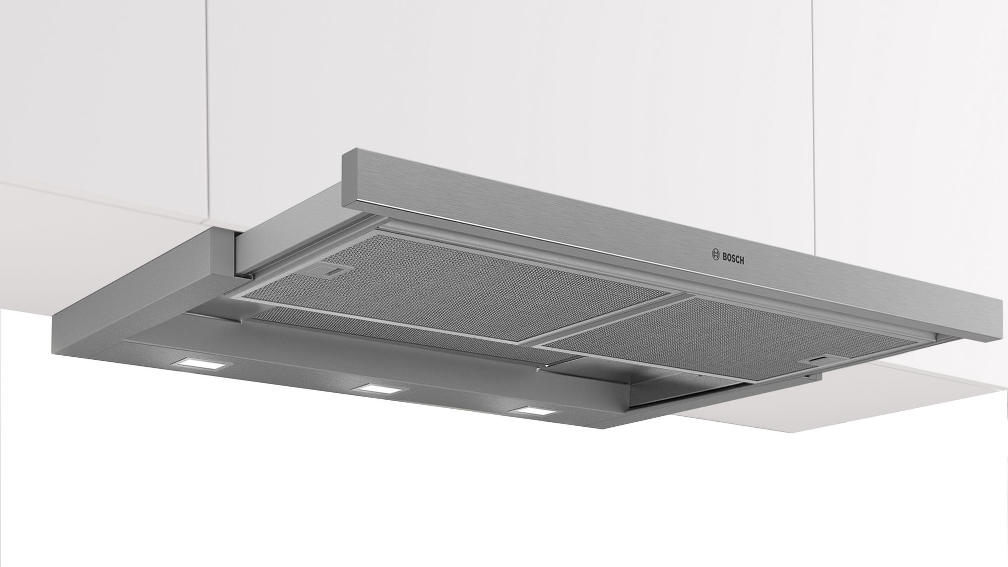 Bosch Utdragbar köksfläkt 90 cm Silver metallic DFS097A51 Serie 4