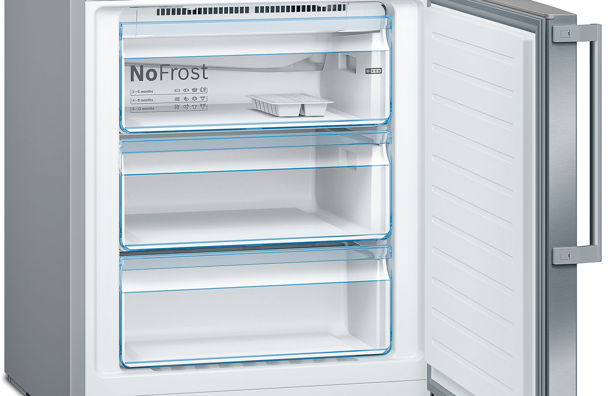 Frigo Combi Inox Bosch Kgn Aiep Cm X Cm Clase E De Bosch En Combi