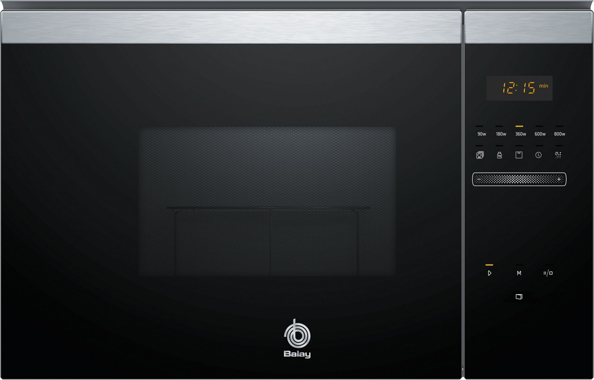Horno microondas con grill balay 3cg4172x2 20 litros negro