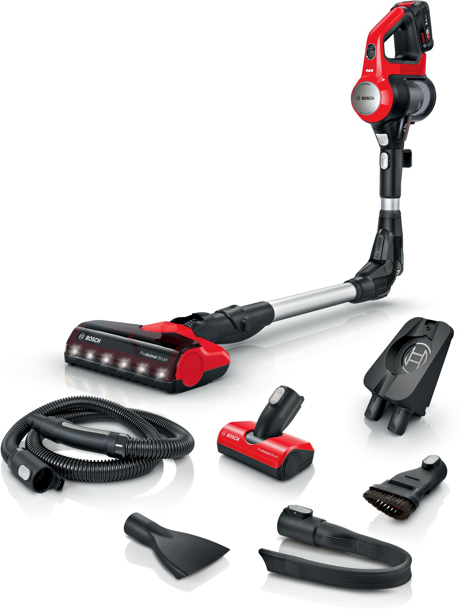 Bosch Sladdlös dammsugare Unlimited 7 ProAnimal Röd BCS711PET