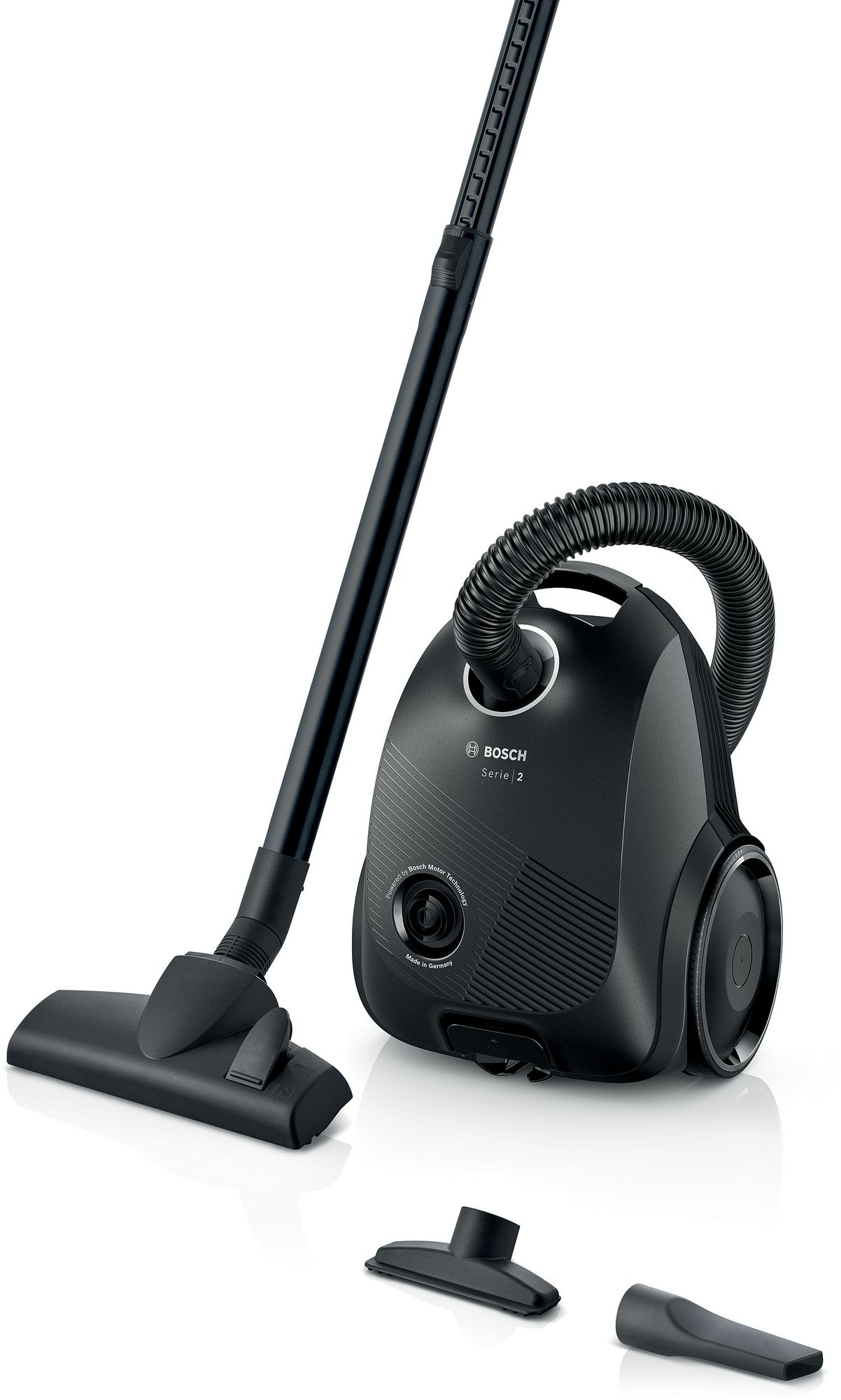 Bosch Dammsugare med påse Svart BGBS2LB1 Serie 2