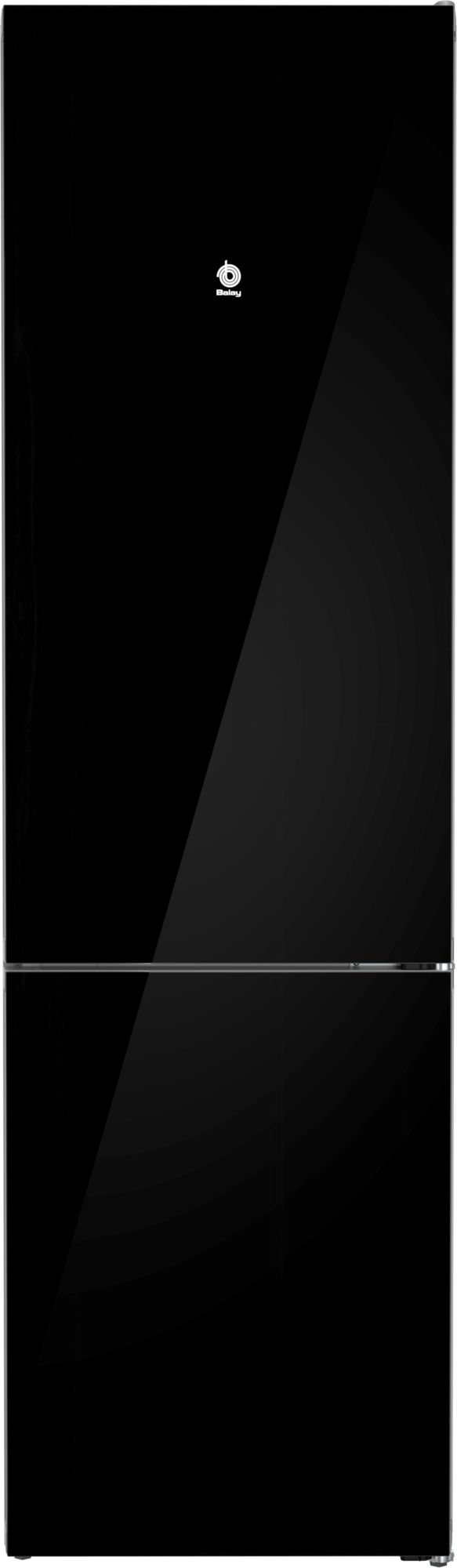 Frigorífico combinado 203 x 60 cm Cristal negro, Total No Frost 3KFC869NI