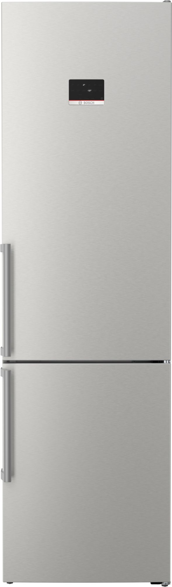 Bosch Kombinerad kyl/frys 203 x 60 cm Rostfritt stål KGN39AIBT Serie 6