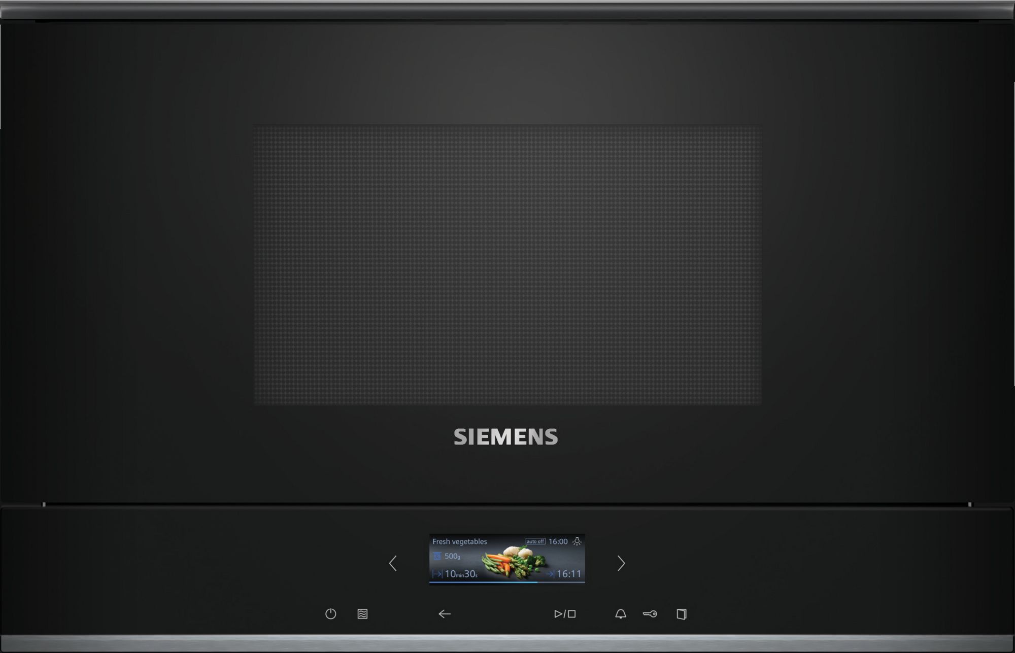 Siemens iQ700 Inbyggnadsmikro Svart