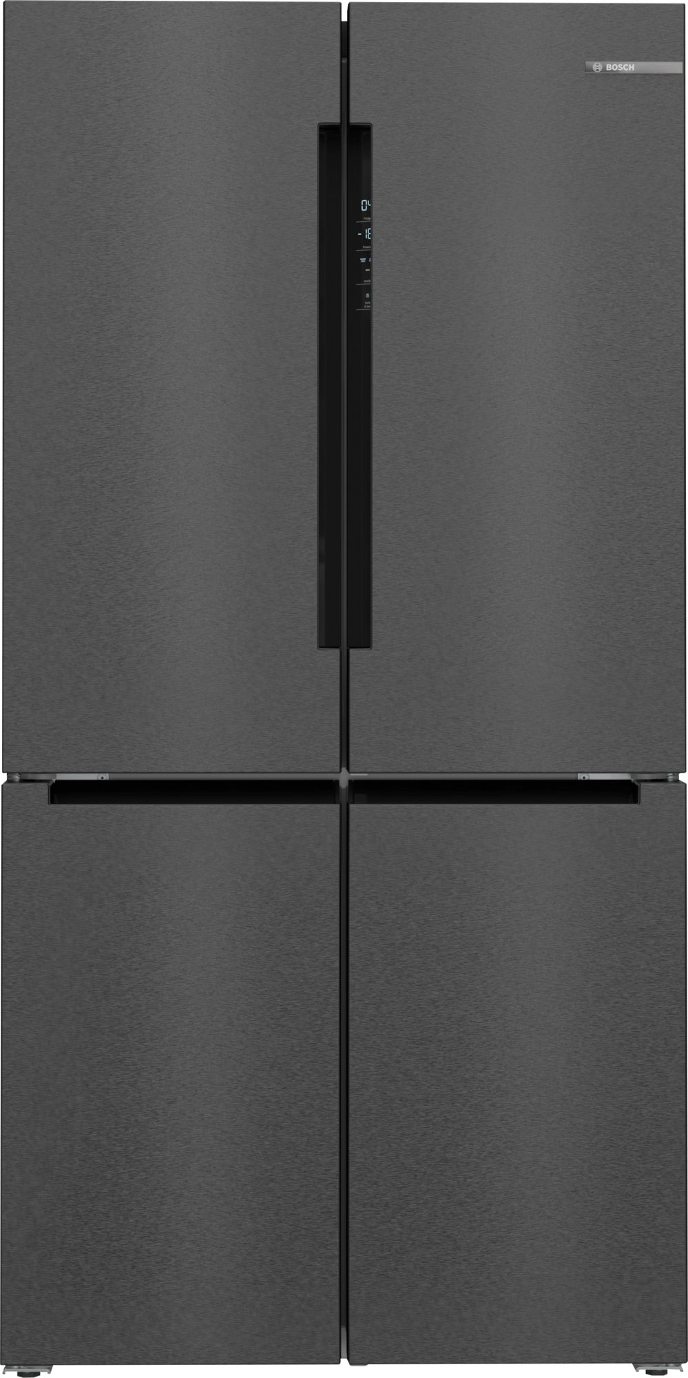 Bosch Fristående kyl/frys 183 x 90.5 cm Mörkt antracitfärgat stål, Total No Frost KFN96AXEA Serie 4