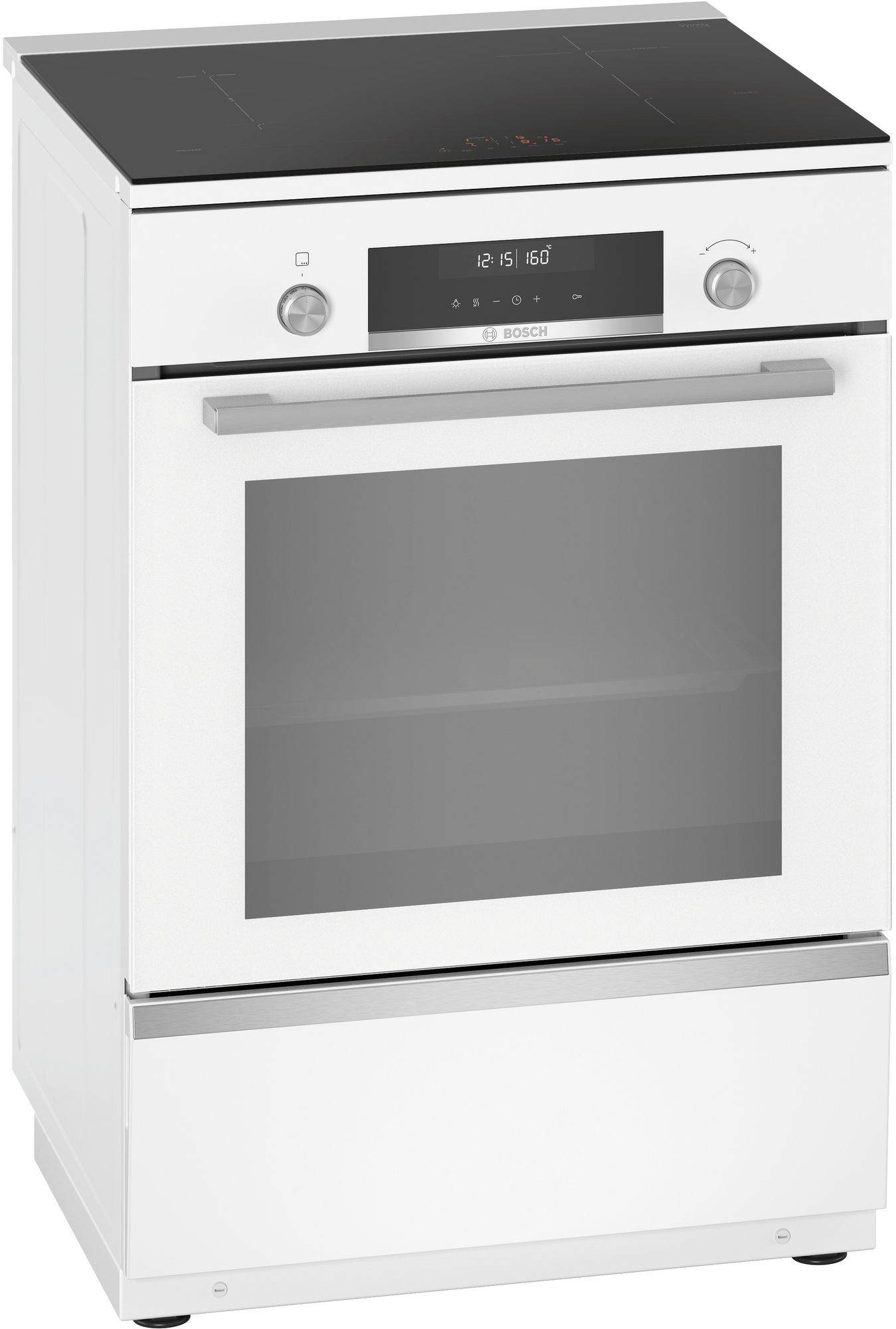 Bosch Spis med induktionshäll Vit HLS79W321U Serie 6