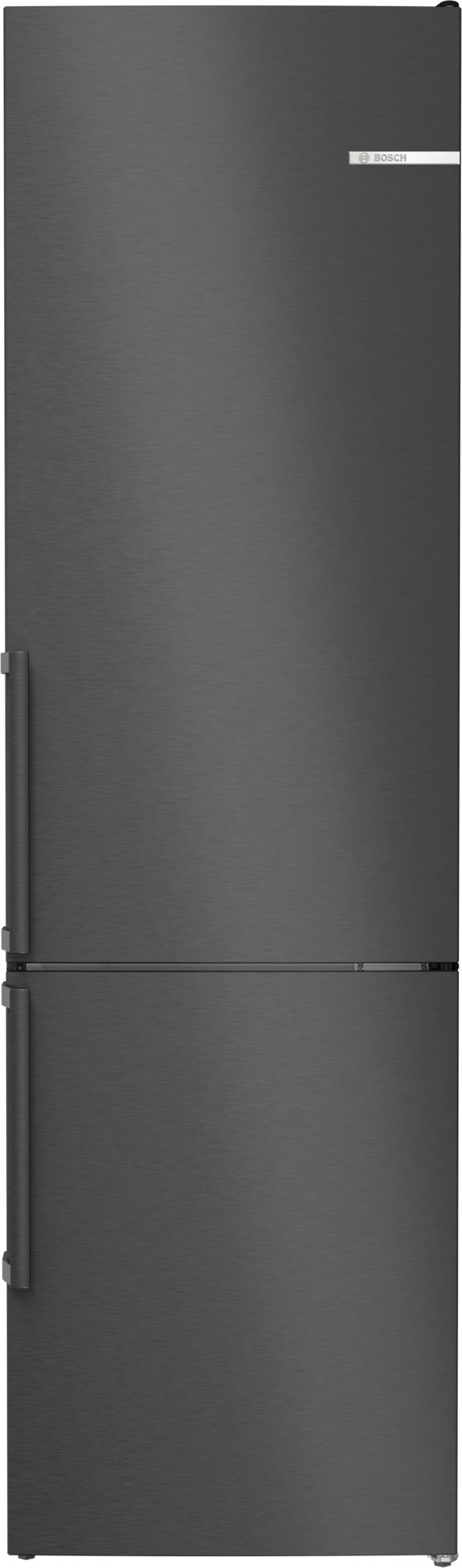 Bosch Kombinerad kyl/frys 203 x 60 cm Mörkt antracitfärgat stål KGN39VXCT Serie 4