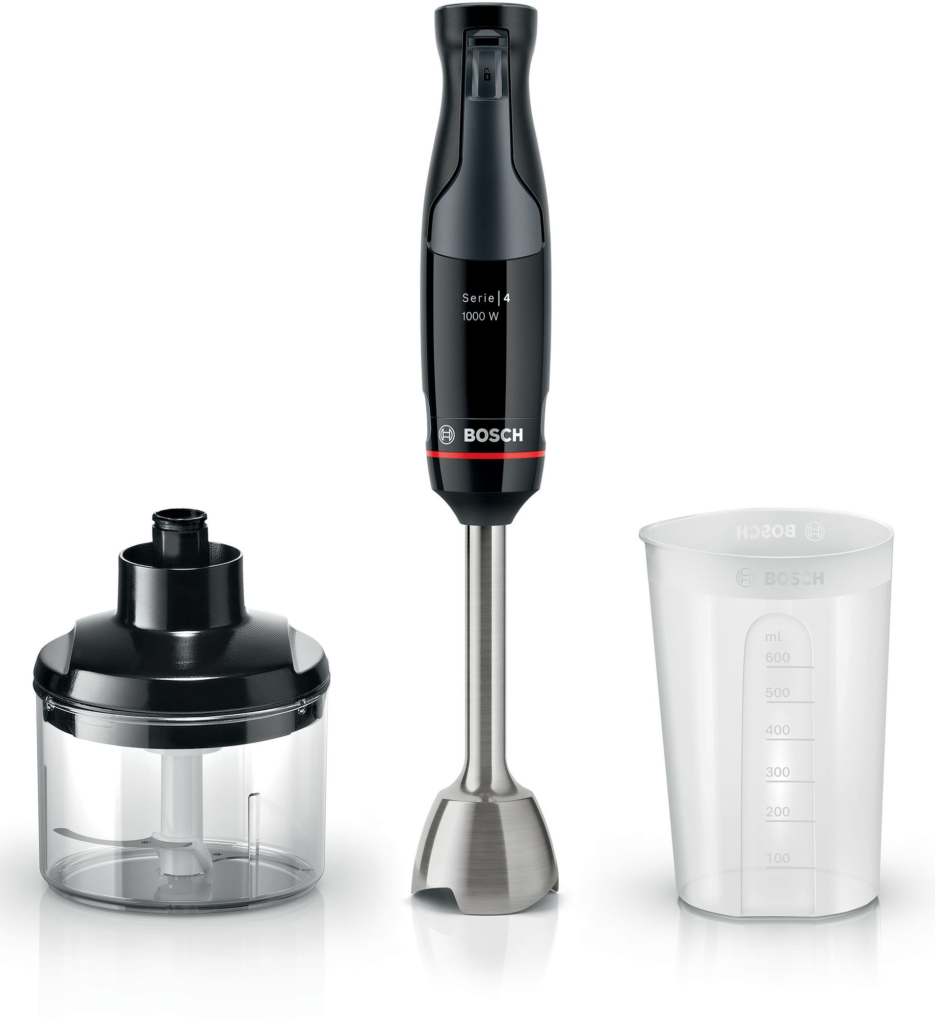 Bosch Stavmixer ErgoMaster 1000 W Svart, antracit MSM4B620 Serie 4