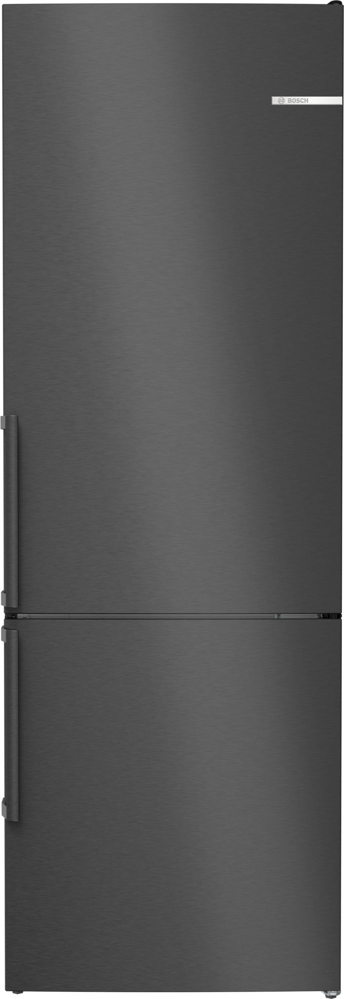 Bosch Serie 4 Kombinerad kyl/frys 203 x 70 cm Mörkt antracitfärgat stål