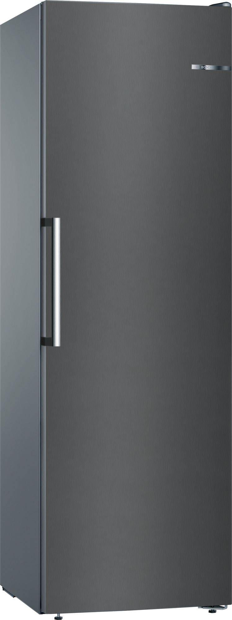 Bosch Frysskåp 186 x 60 cm Mörkt antracitfärgat stål GSN36VXEP Serie 4
