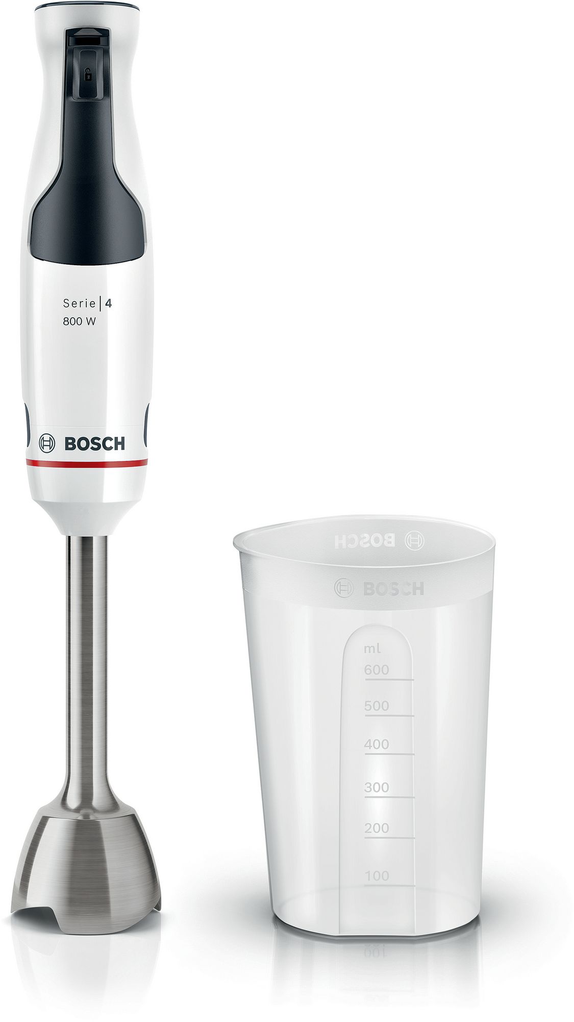 Bosch Stavmixer ErgoMaster 800 W Vit, antracit MSM4W410 Serie 4
