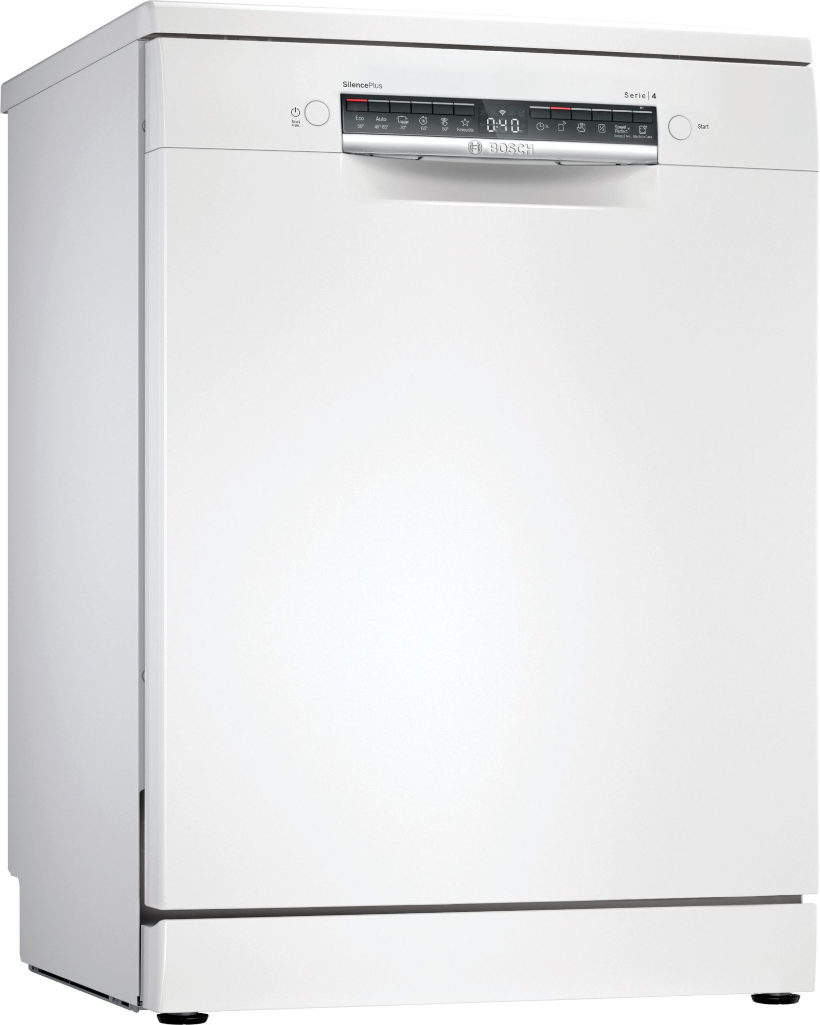 Bosch Fristående diskmaskin 60 cm Vit SMS4EMW06E Serie 4