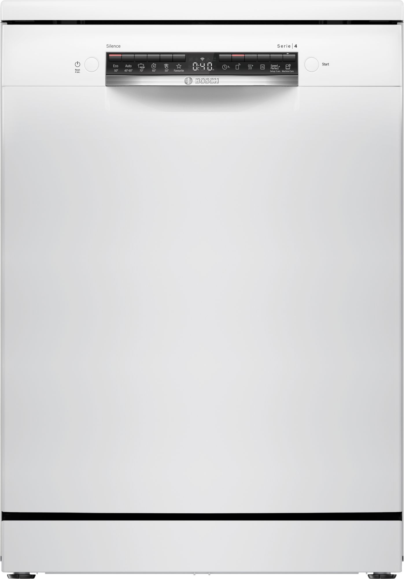Bosch Fristående diskmaskin 60 cm Vit SMS4HVW00E Serie 4