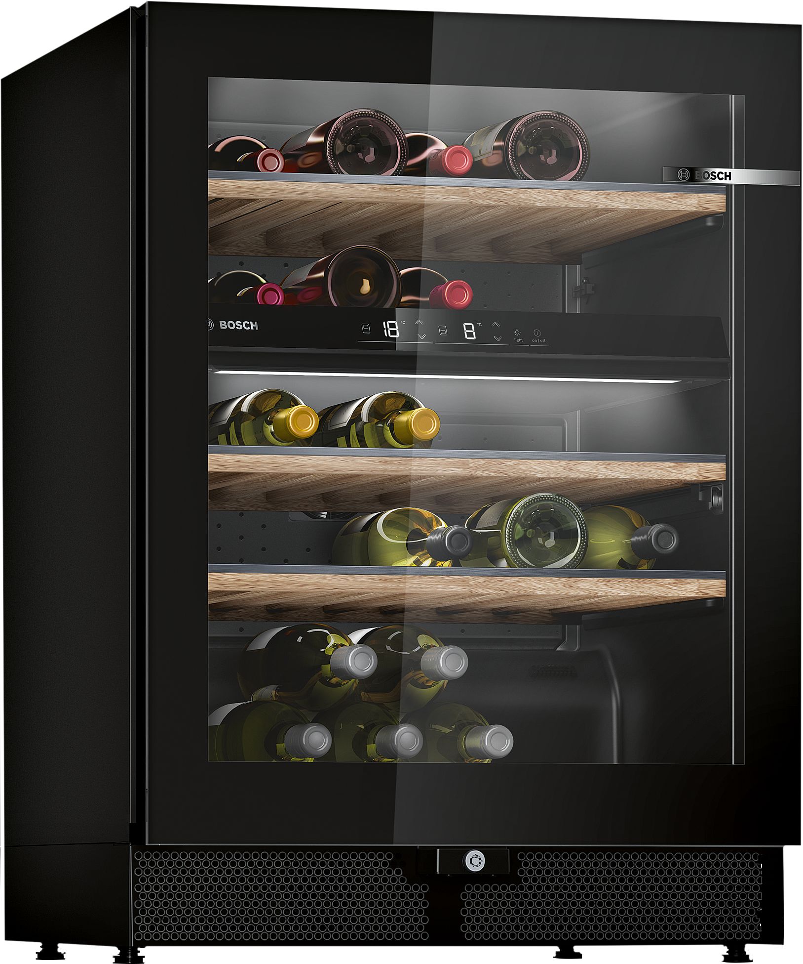 Bosch Fristående vinkyl KWK16ABGB Serie 6