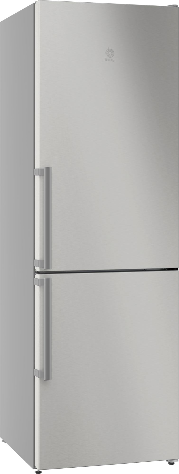 BalayFrigorífico combinado 186 x 60 cm Acero cepillado antihuellas 3KFB664XE