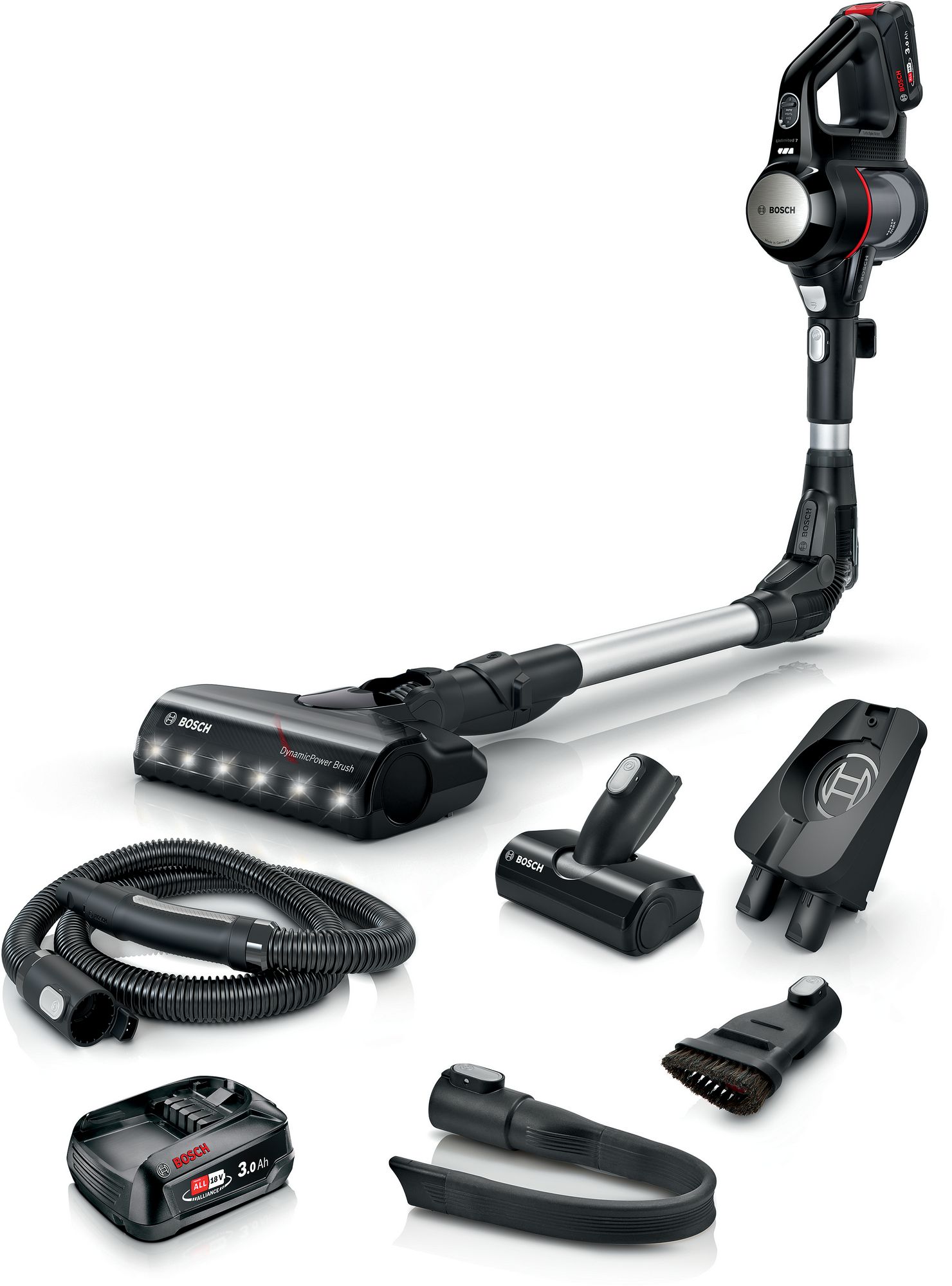 Bosch Sladdlös dammsugare Unlimited 7 Svart BCS712E