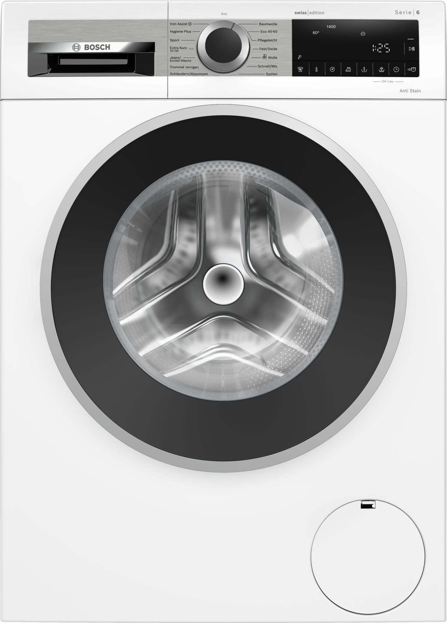 Bosch Série 6, Lave-linge, chargement frontal, 9 kg, 1400 trs/min