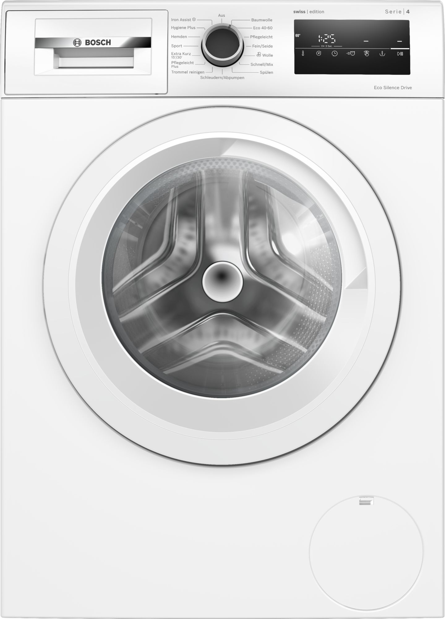 Bosch Série 4, Lave-linge, chargement frontal, 8 kg, 1400 trs/min
