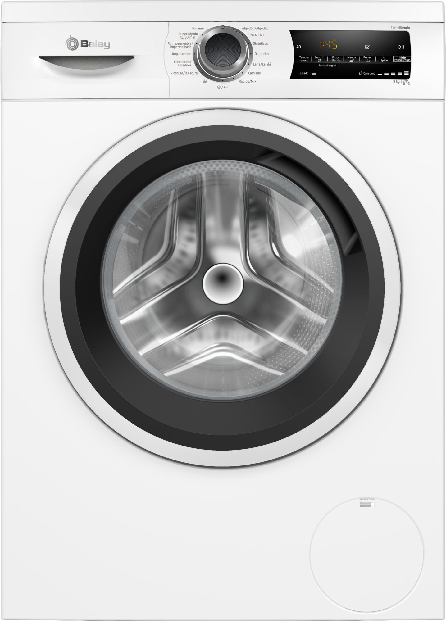 BalayLavadora 9 kg máx. 1400 rpm, Blanco 3TS995BP