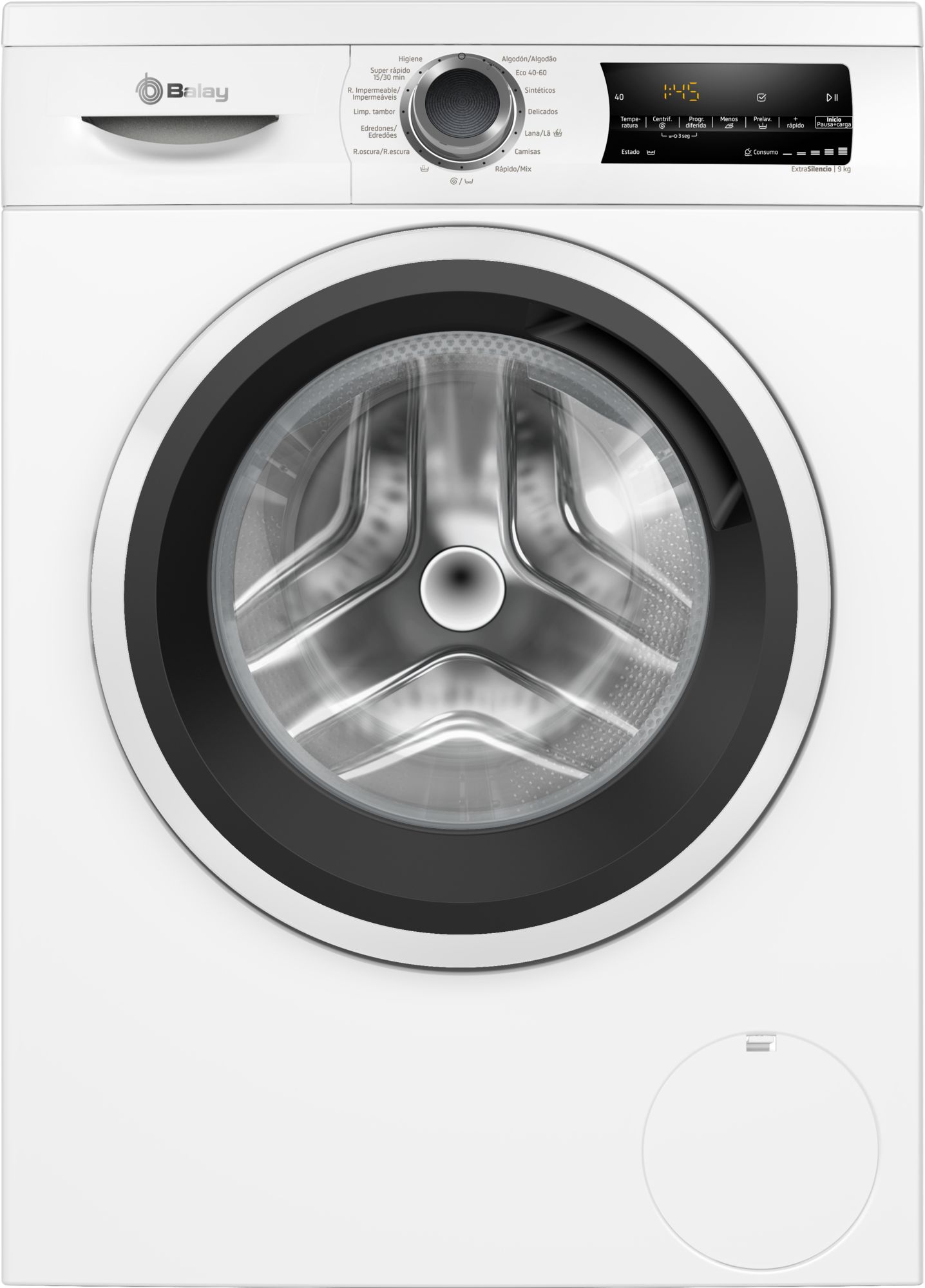 BalayLavadora 9 kg máx. 1200 rpm, Blanco 3TS993BP