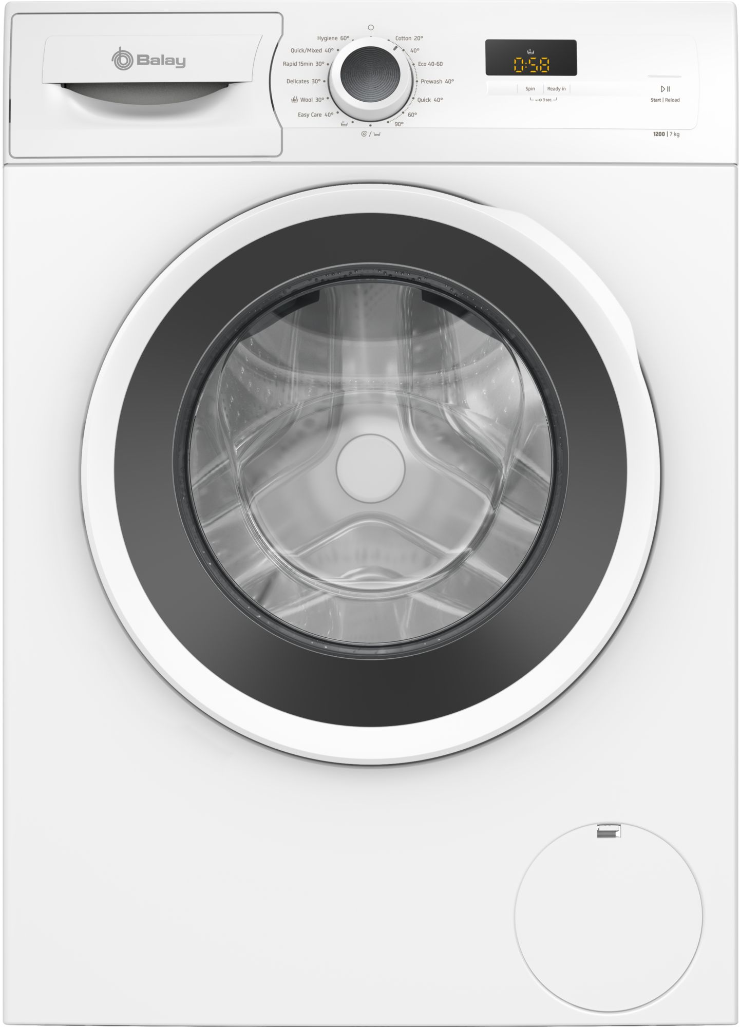 Balay Lavadora De Carga Frontal 3ts273ba – imagen 4