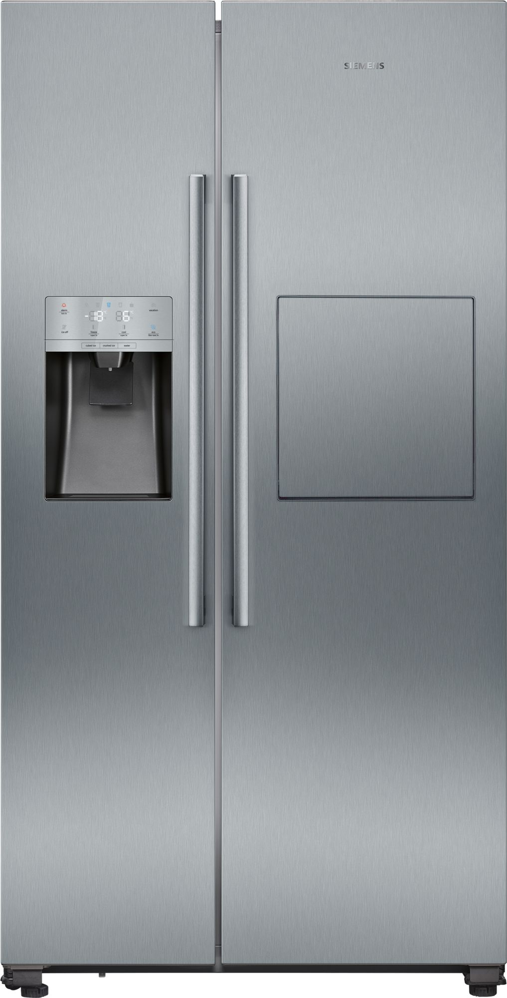 Siemens iQ500, Côte à côte américain, 178.7 x 90.8 cm, Acier brossé AntiFingerprint