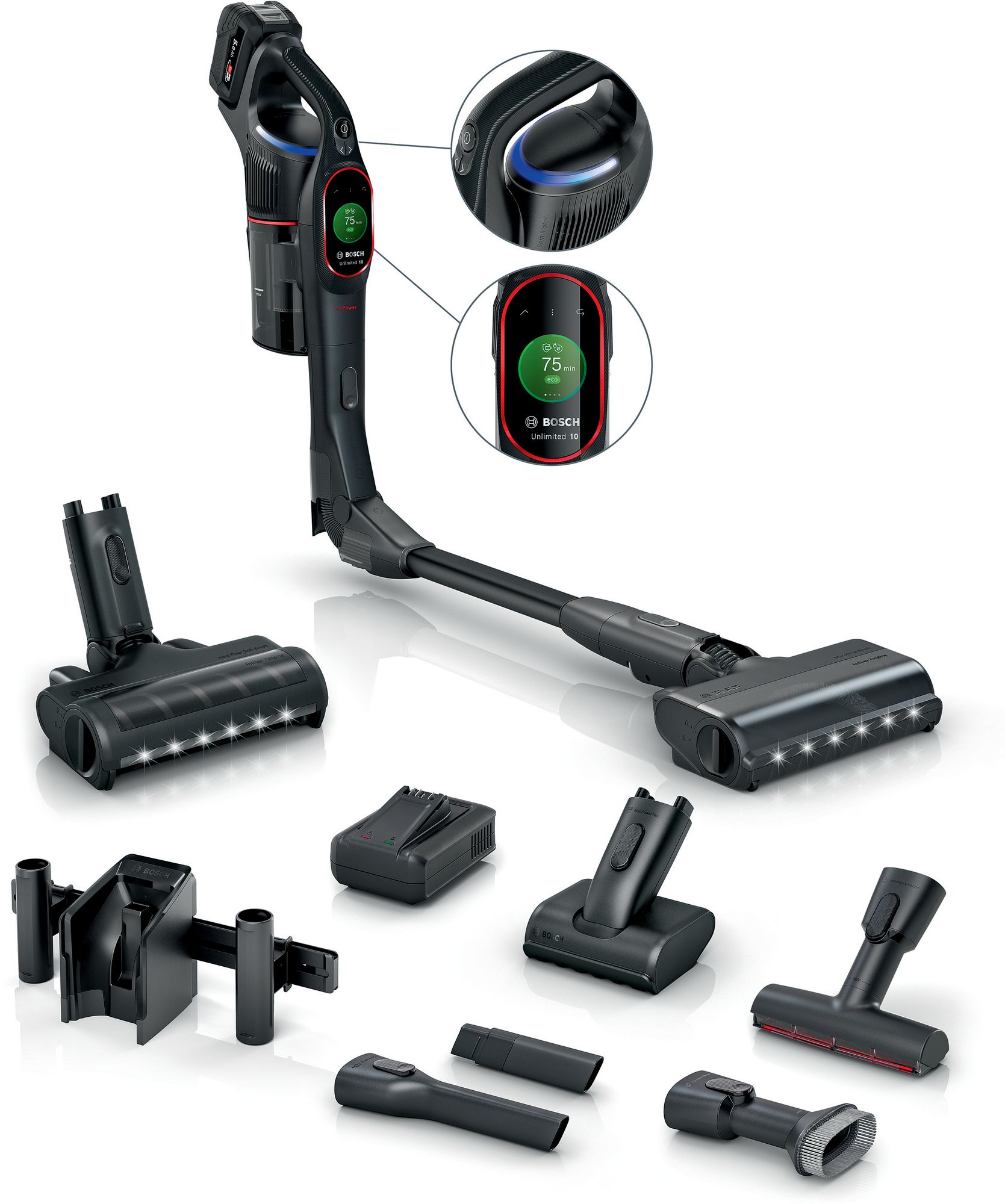 Bosch Sladdlös dammsugare Unlimited 10 ProPower Svart BCS1051POW