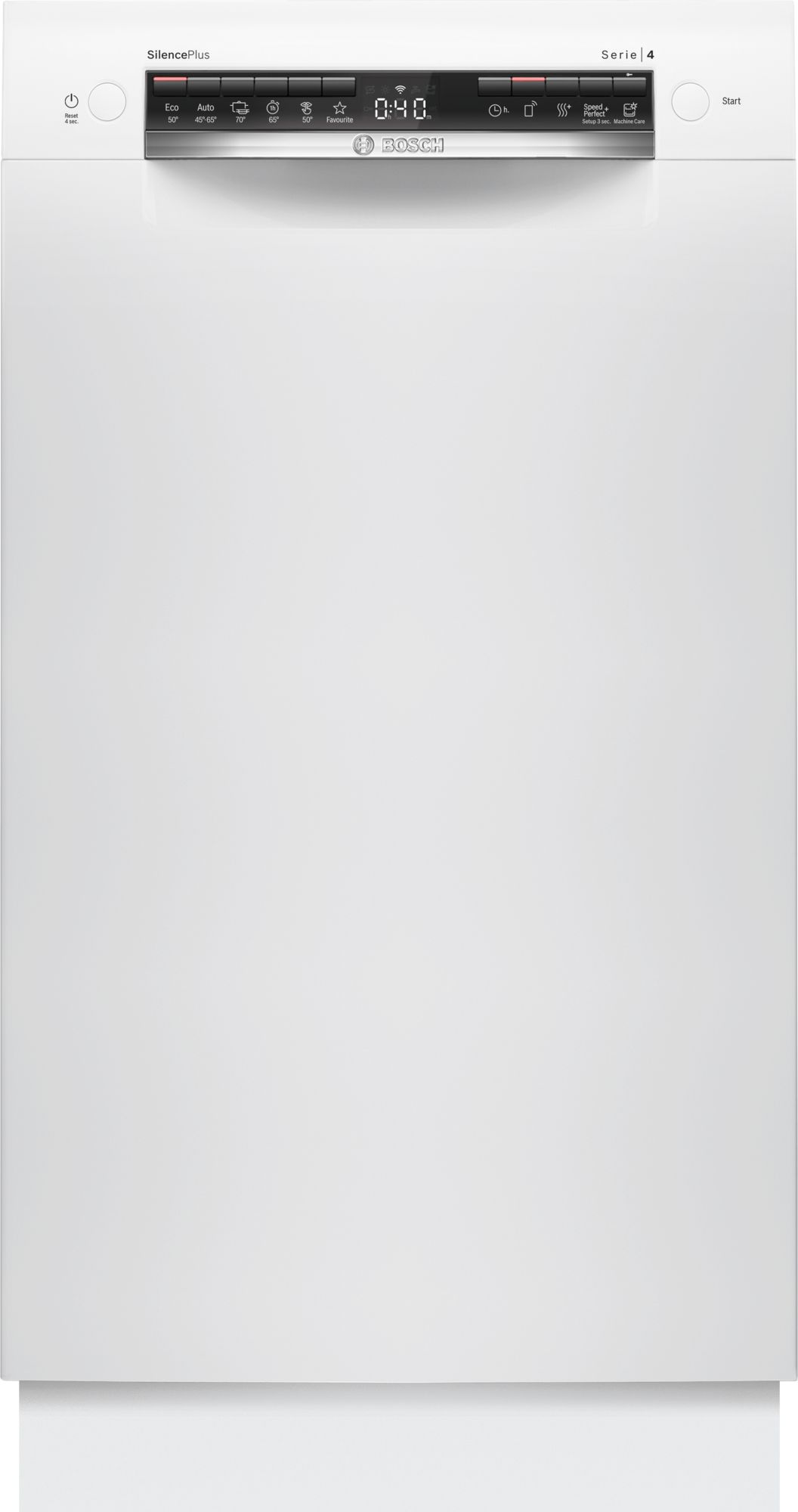 Bosch Underbyggd diskmaskin 45 cm Vit SPU4HMW01S Serie 4