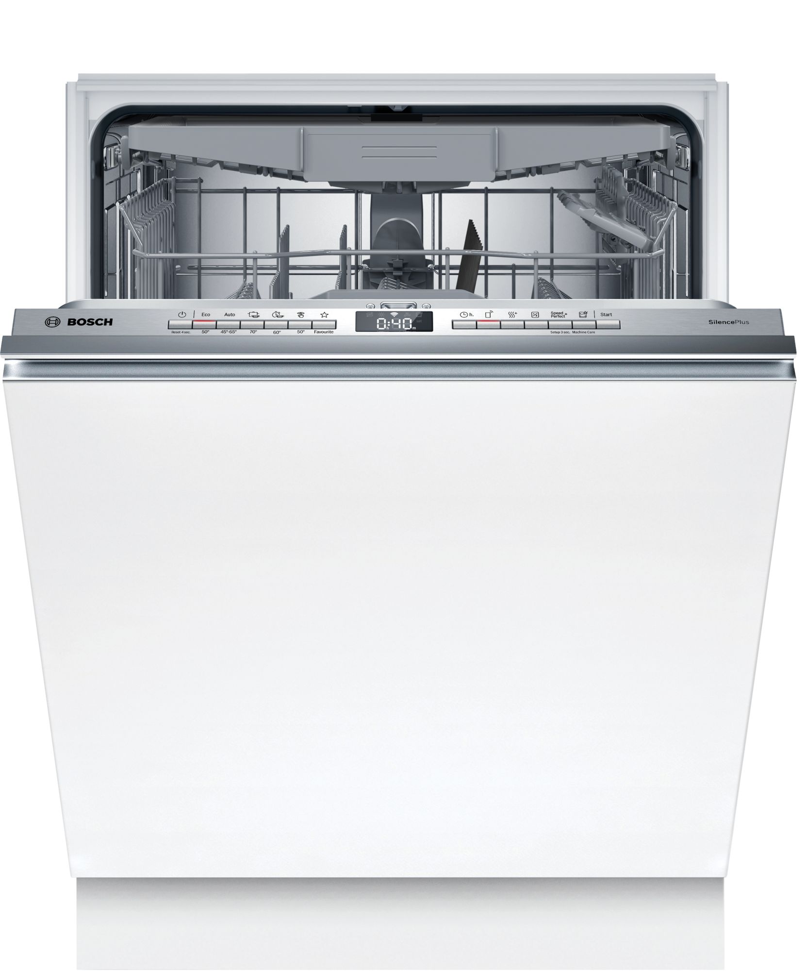 Bosch Série 4, Lave-vaisselle intièrement intégrable, 60 cm, Charnières Vario, XXL