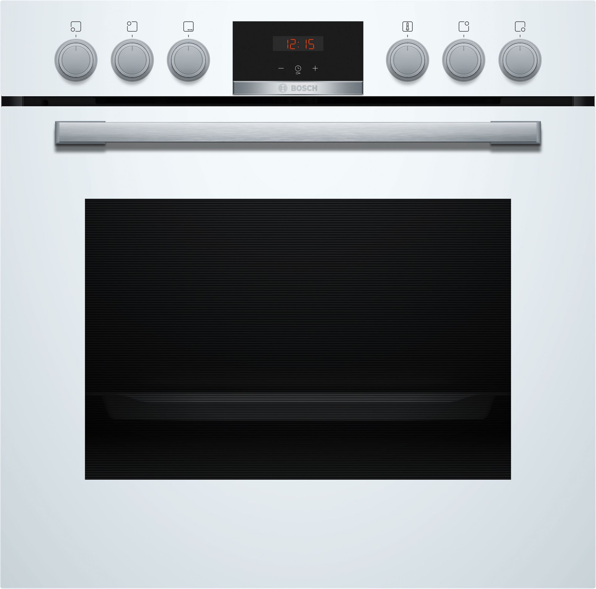 Bosch Série 4, Cuisinière encastrable, 60 x 60 cm, Blanc