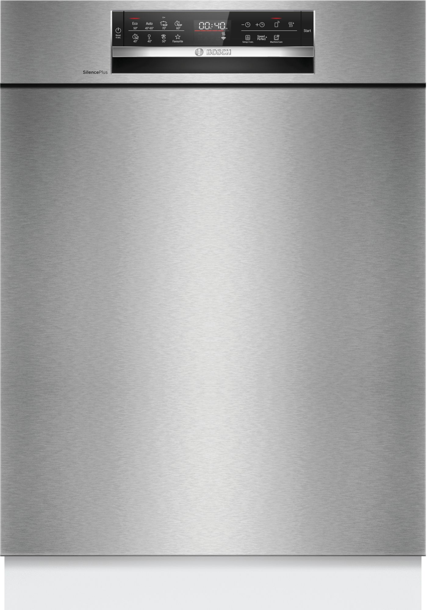 Bosch Underbyggd diskmaskin 60 cm Rostfri SMU6ECS12E Serie 6
