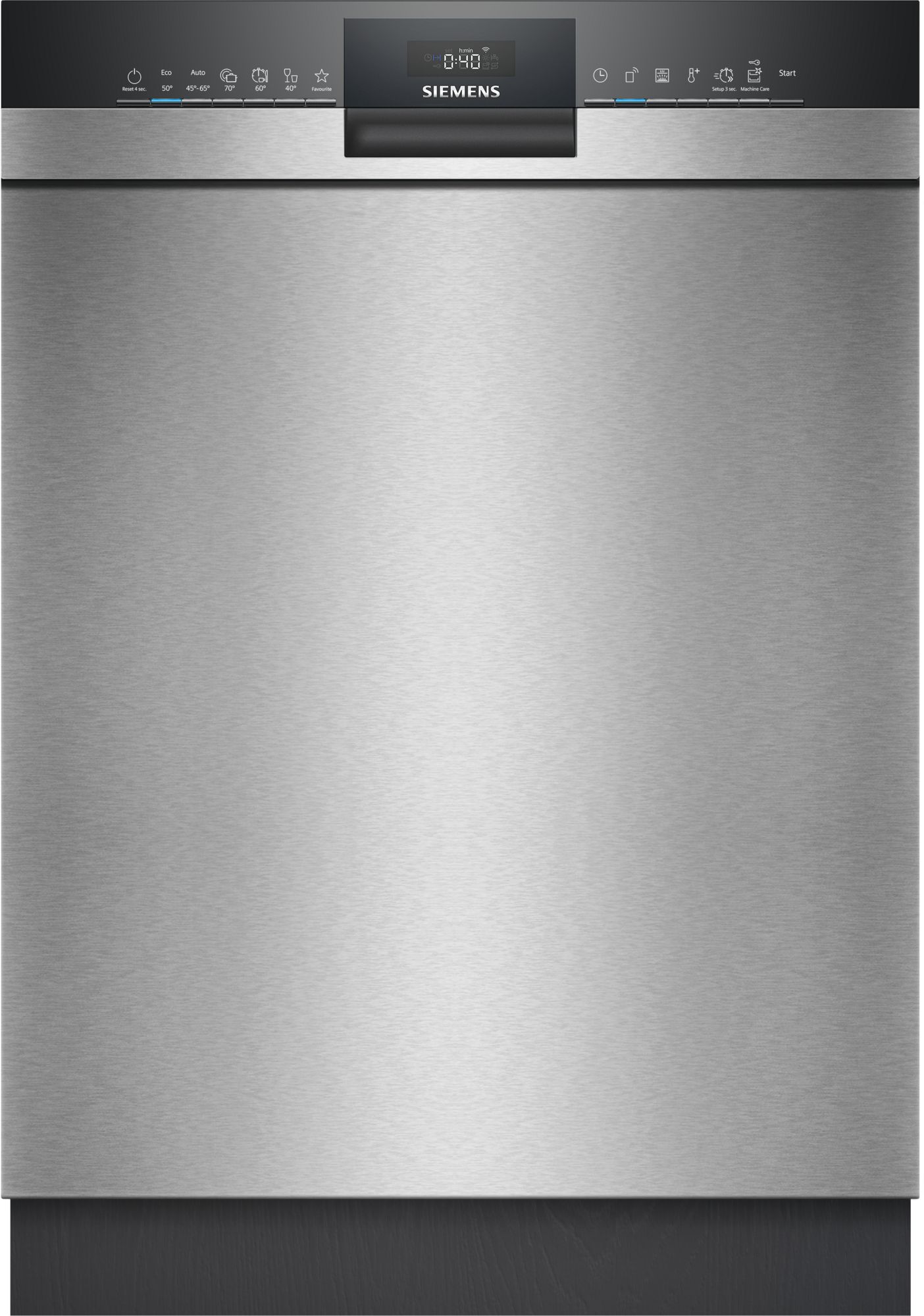 Siemens iQ300 Lave-vaisselle sous comptoir 60 cm en acier inoxydable