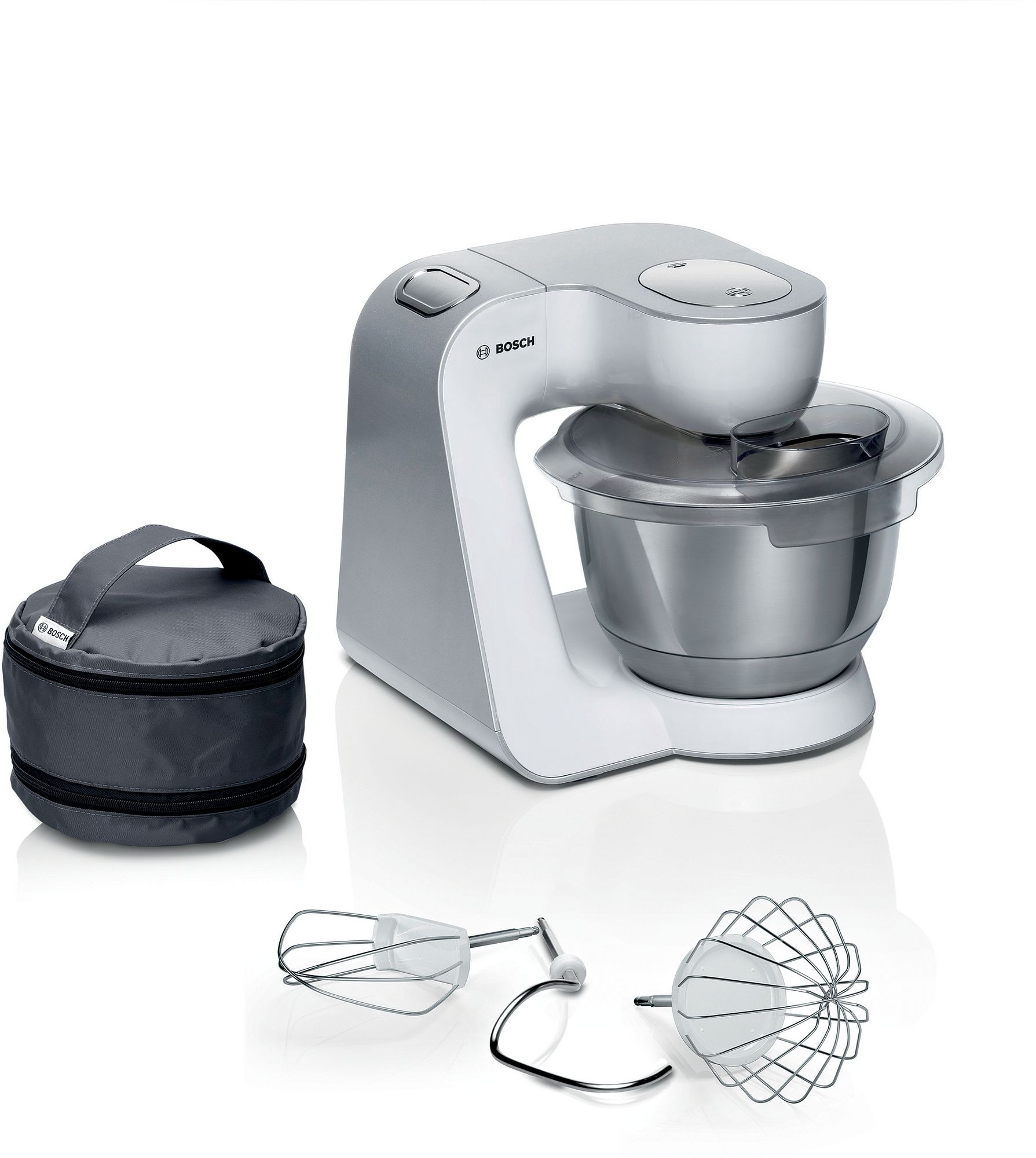 Bosch Köksmaskin MUM 5 1000 W Vit, silver MUM58200 Serie 4