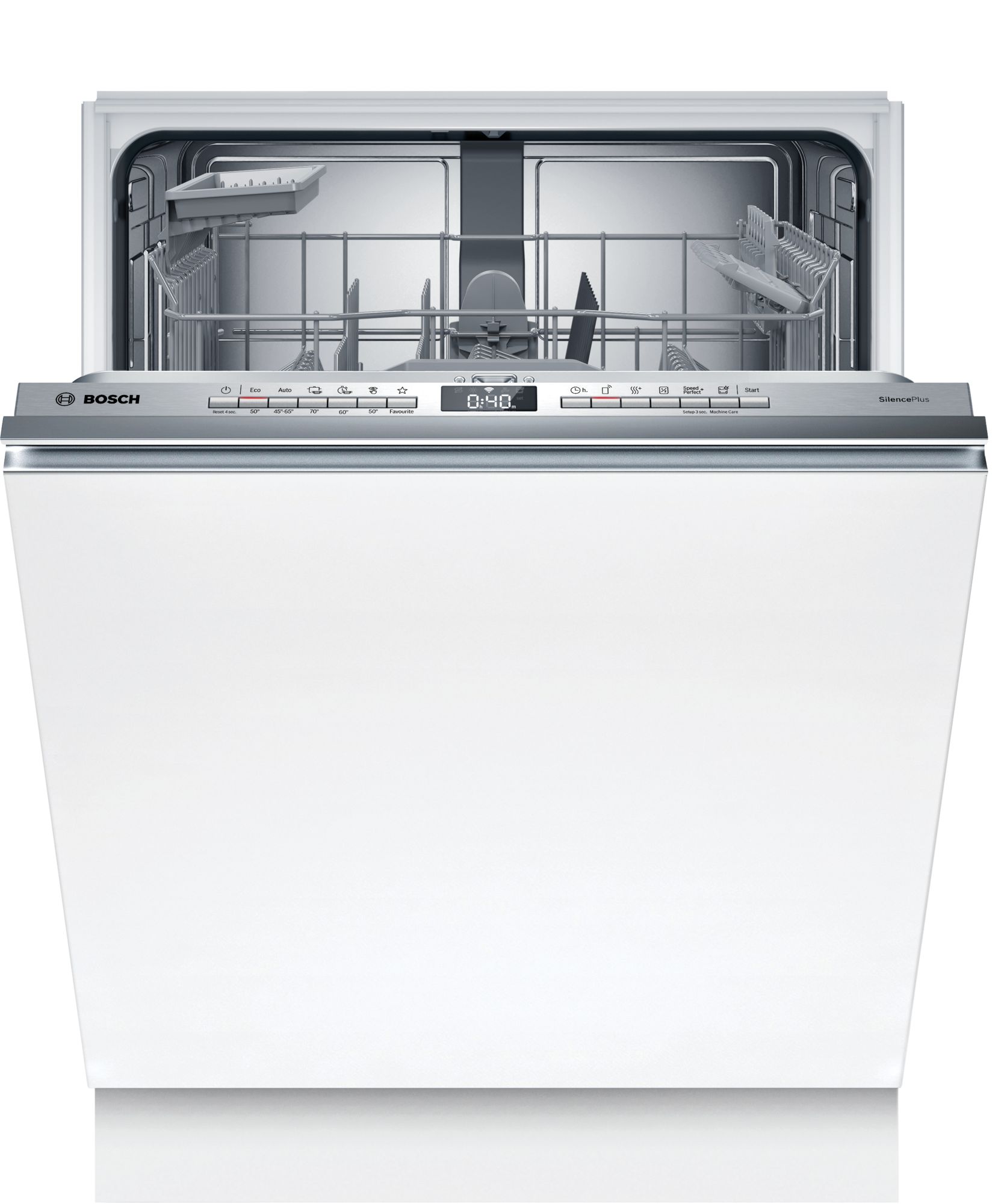 Bosch Série 4, Lave-vaisselle intièrement intégrable, 60 cm, Charnières Vario