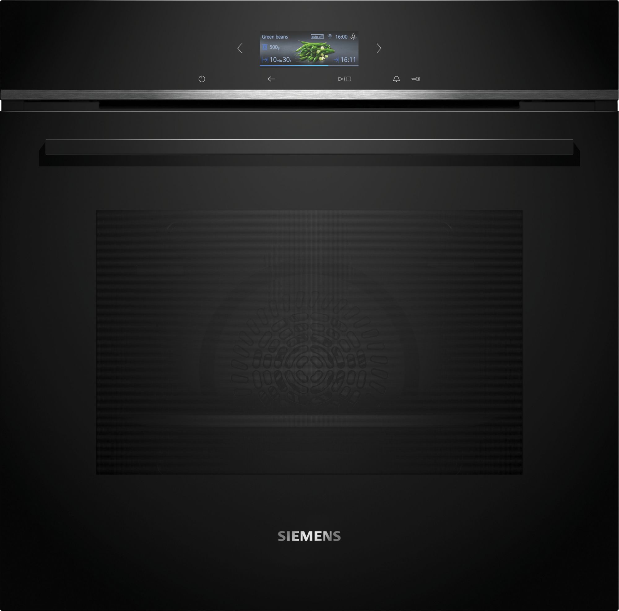 Siemens iQ700 Inbyggnadsugn 60 x 60 cm Svart