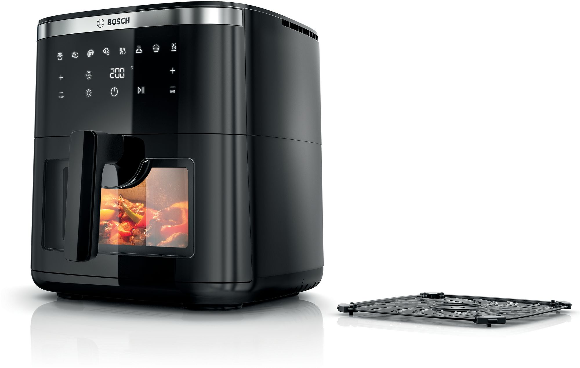 Bosch Air Fryer Svart MAFS2671B Serie 6