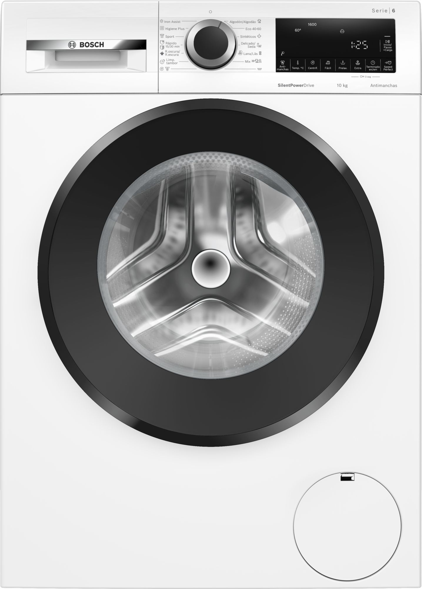 Bosch Serie 6 Lavadora de carga frontal 10 kg máx. 1600 rpm WGG256Z1ES